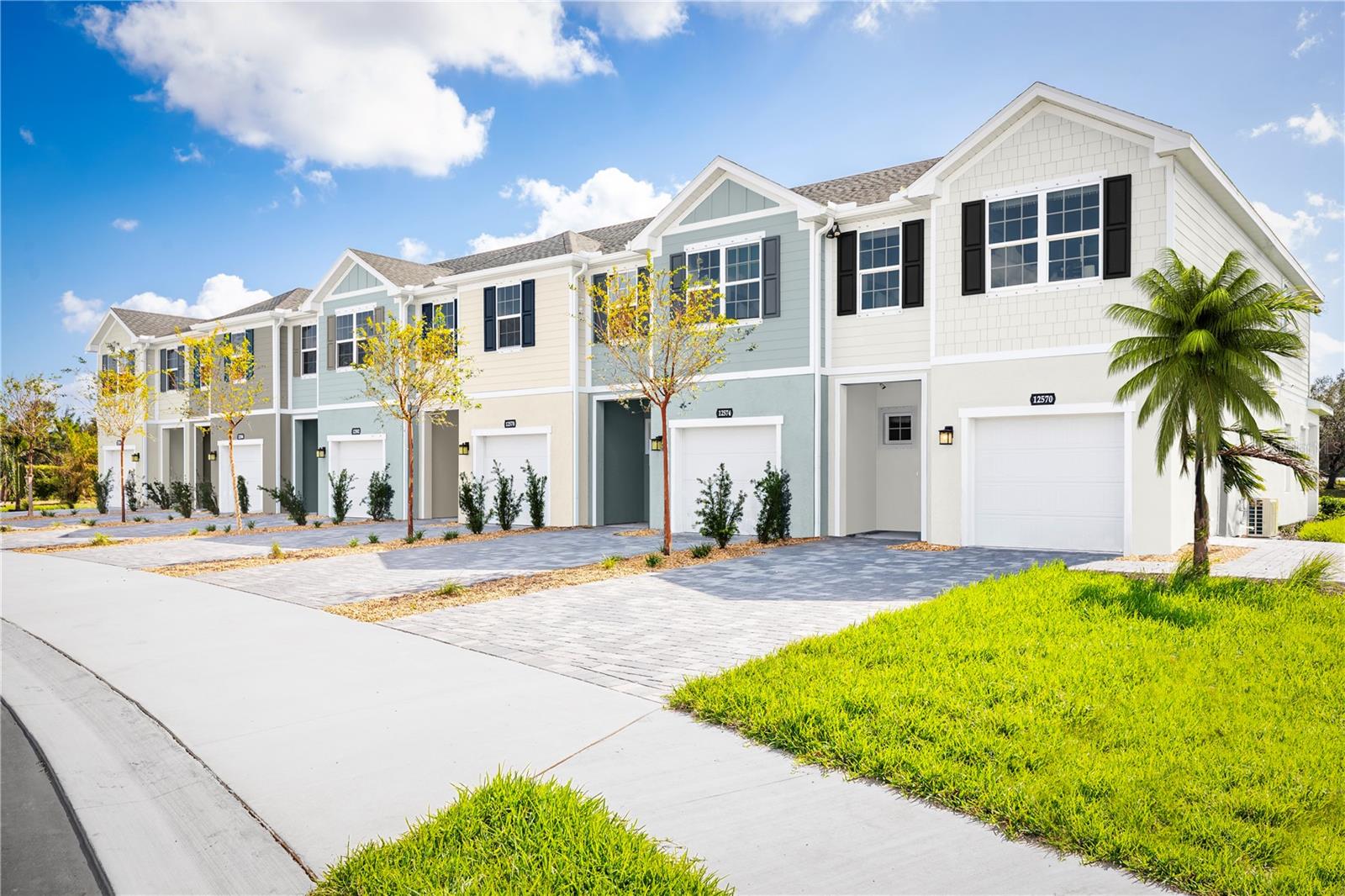 Move-in Ready! Welcome home to Pine Pointe at Astonia, a new low-maintenance townhome community with easy access to major highways, everyday conveniences, and resort-style amenities. Enjoy low-maintenance living at a great value near Champions Gate and I-4. Resort-style pool, cabana, tot lot, dog park, and open green space. Included paver patio and privacy fence between neighbors. HOA includes internet, cable, lawn and exterior maintenance, & roof replacement. The Mayport. Enter this one-car garage attached home through the covered front porch. The welcoming foyer leads your eye to the spacious living area. Gather in the great room with friends and family before enjoying a home cooked meal prepared in your charming kitchen and served on the large island. Upstairs, two bedrooms and a full bath offer privacy for guests. A conveniently placed second floor washer and dryer make laundry easy. Your luxury owner’s suite includes two large walk-in closets and a spa-like dual vanity bath. The Mayport is a must-see. All Ryan Homes now include WIFI-enabled garage opener and Ecobee thermostat. **Closing cost assistance is available with use of Builder’s affiliated lender**. DISCLAIMER: Prices, financing, promotion, and offers subject to change without notice. Offer valid on new sales only. See Community Sales and Marketing Representative for details. Promotions cannot be combined with any other offer. All uploaded photos are stock photos of this floor plan. Actual home may differ from photos.