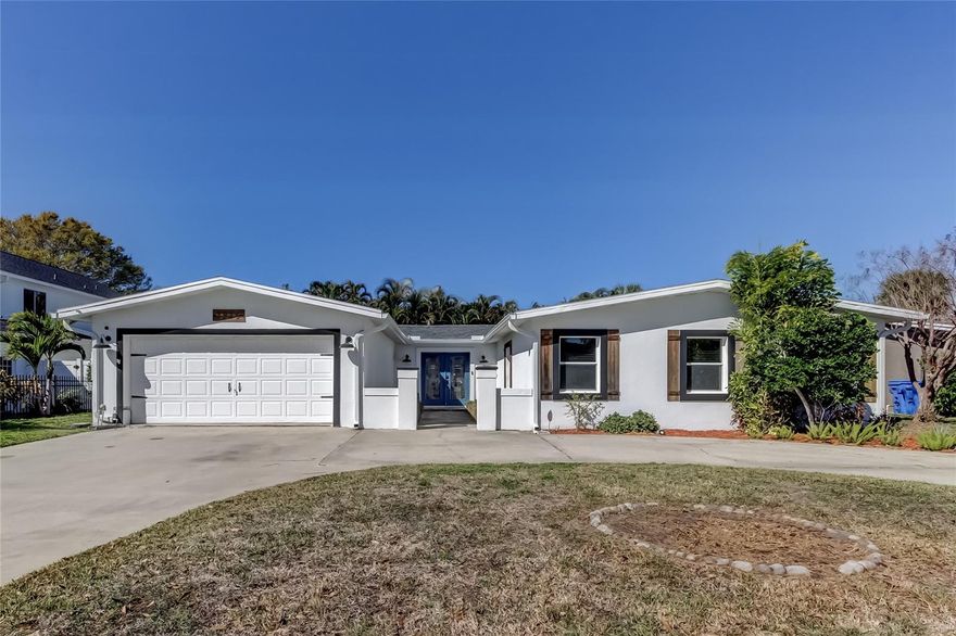 Stunning Fully Remodeled 4BR / 3BA Home Minutes from Tampa Airport...
Move-in ready single-family home in the highly sought-after Dana Shores neighborhood. Just minutes from the airport and 30 minutes to top Gulf Coast beaches. This beautifully remodeled 2,422 square foot residence sits behind a circular driveway and two-car garage with new epoxy floors and built-in shelving.
Featuring 4 bedrooms, 3 full baths; an oversized 16' x 12' family room ideal for entertaining or a man cave.
Open living/dining layout with abundant natural light and recessed lighting throughout.
Completely renovated top-to-bottom: new roof, fresh interior & exterior paint, new faux-wood porcelain tile throughout.
Chef’s kitchen: quartz countertops, oversized quartz breakfast bar, custom cabinetry, subway tile backsplash, double farmhouse sink, upgraded stainless-steel appliances, brass fixtures and abundant storage.
Primary suite: large spacious bedroom with huge walk-in closet and fully upgraded en-suite bathroom with — dual quartz vanities, jacuzzi tub, enclosed glass shower, soft-close cabinetry and quality fixtures, mirrors & lighting.
Guest baths updated with decorative tile, rock/stone shower floors, modern lighting and hardware; one guest bedroom features a private bath with barn-door entry.
Screened lanai with plank-style wood floors (newly painted, screen replaced) overlooking a fully fenced backyard with ample room for a pool.
Practical upgrades: new hot water heater, sprinkler system, plantation shutters and blinds, laundry room with sink and shelving
Location & Lifestyle:
Highly convenient to Tampa International Airport, I-275, Downtown Tampa, Midtown, Westshore Business District, International Mall, shopping, dining and Buccaneers Football Stadium and New York Yankees Spring Training Facilities, short stroll to Skyway Sports Complex and The Rocky Point Golf Course.
Close to parks, schools and major commuter routes. Only 30 minutes to the best sugar sand beaches in America (Clearwater & St Pete)
This home combines modern finishes and thoughtful upgrades with practical layout and desirable location.