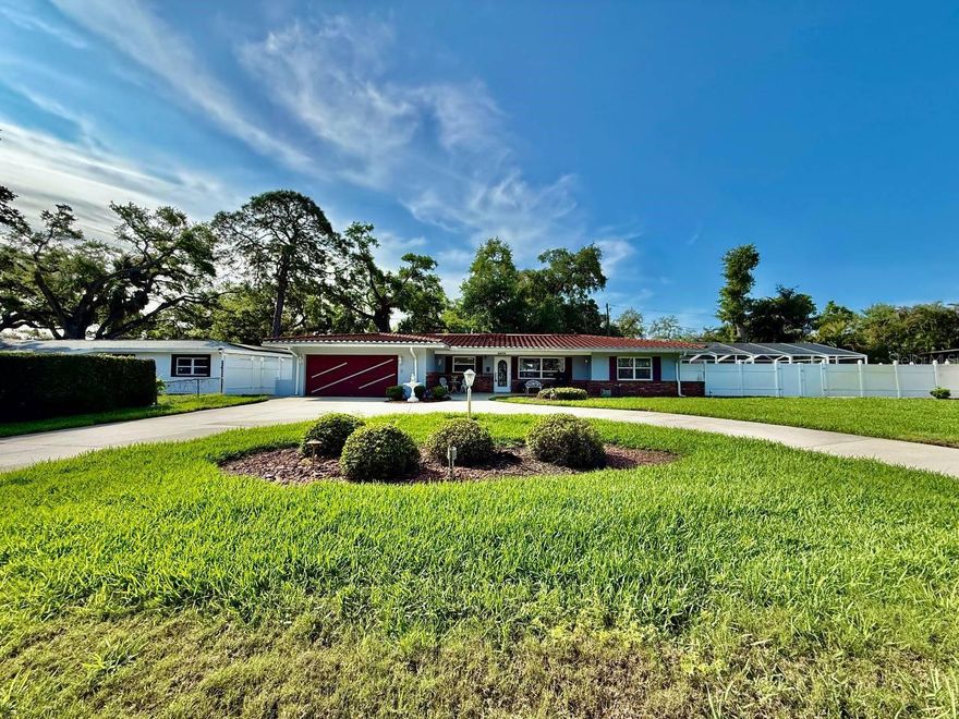 Spacious and inviting 3-bedroom, 3-bathroom home located in the desirable Bay Pines community, nestled in a quiet neighborhood with no HOA and situated on a rare double lot offering extra space and privacy. This well-designed home features two separate living areas, providing plenty of room for entertaining, relaxing, or creating a flexible layout to fit your lifestyle. The kitchen is equipped with sleek stainless steel appliances, adding both style and functionality to the home. Step outside to enjoy your own private oasis with a screened-in pool and a fully fenced back yard perfect for year-round Florida living, pets, gatherings, or simply unwinding in a secure and serene setting. Furnishings are available to remain with the home upon request, offering added convenience for those seeking a move-in ready option. Tenant may move in as soon as 5 days after application approval. With generous living space both inside and out, this property offers comfort, versatility, and the perfect blend of indoor-outdoor living in a sought-after location. In addition to the advertised base rent, all residents are enrolled in the Resident Benefits Package (RBP) for $50.00/month which includes HVAC air filter delivery, credit building to help boost your credit score with timely rent payments, utility concierge service making utility connection a breeze during your move-in, and much more! More details upon application. Pets welcome, 3 max! Vacant and available 04/01/2026!