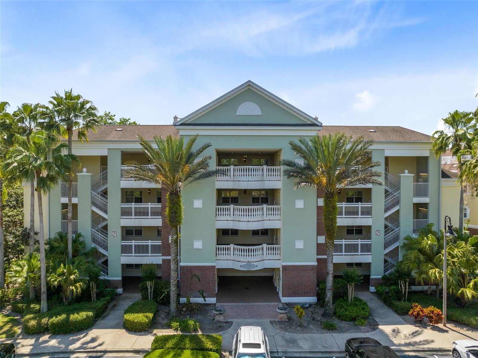 Looking for a quiet and peaceful getaway in the midst of all the Central Florida excitement? This lovely condominium in the heart of Reunion Resort offers the best of both worlds. The interior is beautifully decorated in a comfortable modern farmhouse style, and the balcony opens to a serene conservation and nature view. Yet, the property is just across the street from the resort’s five-acre water park and a short walk to the onsite restaurants and lounges, award-winning tennis and pickleball complex, and golf clubhouse. The resort is just six miles from the Walt Disney World® Resort entrance. The floor plan is ideal, offering a large central living and social area with three good-sized bedrooms in a split plan, each with its own bath- no fighting over the bath in the morning before heading out to the parks! All furnishings and décor are included to make it turnkey, and it already has a successful history as a rental property. Marketed as “The Countrified Condo” on all of the Reunion Resort official company websites, it has a loyal following of rental customers and a steady stream of future bookings for those looking for rental income to offset their running expenses. The residence also comes with an active membership to the Reunion Club to allow optional full access to the resort’s outstanding amenities for the next owner. Come see this one today, and maybe that next owner will be you!