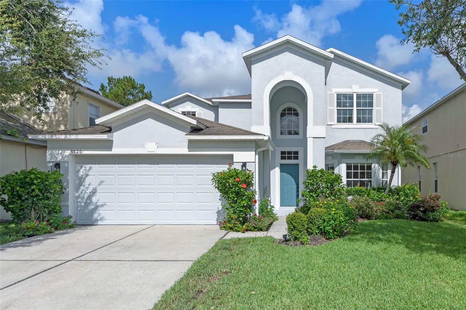 This property qualifies for a credit up to $9375 through the seller's preferred lender / Seller may consider buyer concessions if made in an offer ***Welcome to your light filled sanctuary in the highly sought-after GATED COMMUNITY of North Shore at Lake Hart in Lake Nona! This two story home has unbeatable GOLF COURSE FRONTAGE, a BRAND NEW ROOF (2025), FRESH EXTERIOR PAINT (2023), is well maintained and MOVE-IN READY, and take note of the updates and upgrades inside and out, along with the flexible layout that is perfect for evolving needs. Inside you will be delighted to find LUXURY VINYL PLANK FLOORING (2022) flowing throughout and a bright, OPEN CONCEPT ideal for both everyday living and entertaining. The formal living and dining rooms provide elegant spaces to gather, while the open kitchen and family room invite connection with serene GOLF COURSE VIEWS just beyond the sliding glass doors. The kitchen has been updated with NEW GE PROFILE APPLIANCES (2024), MARBLE COUNTERTOPS (2024), and offers abundant prep and storage space. Upstairs this home continues to impress with NEWER DOUBLE PANE PELLA WINDOWS (2022), large secondary bedrooms, and a spacious primary retreat tucked away behind double doors. Your PRIMARY SUITE features a tray ceiling, huge WALK-IN CLOSET, and a private en-suite bath – your own peaceful haven! SMART FEATURES like app-controlled shades, sprinklers, thermostat, and a Ring doorbell (all 2024) add modern convenience, while energy-efficient ceiling fans and LED lighting (2022) keep your home comfortable and efficient year round. The MAIN FLOOR BEDROOM with a nearby half bath offers a great flex space – perfect as a home office, guest room, or future in-law suite (make the half bath a full bath by taking the closet space for a shower - it was a builder option). The mechanical and decorative updates mean all the hard work is done – just move in and enjoy! Step outside and enjoy the view, your backyard opens directly to the golf course (but no need to worry about stray balls!), delivering a tranquil backdrop for morning coffee or evening gatherings. The North Shore community includes a resort-style pool, fitness center, tennis courts, walking trails, and even a COMMUNITY DOCK on LAKE HART. It is a gorgeous community for relaxing or staying active! With TOP-RATED SCHOOLS, including A-Rated Moss Park Elementary just steps away, and easy access to SR 417, 528 and Narcoosee Rd, you will have everything Lake Nona has to offer at your fingertips. Don’t miss this bright, versatile and thoughtfully updated home – schedule your private showing today!