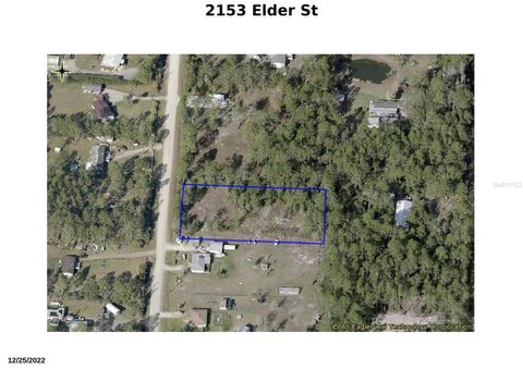 2153 ELDER STREET BUNNELL FL 32110