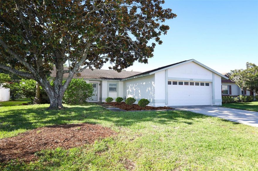 Beautifully renovated home in Lake Ridge which a part of the sought-after Williamsburg community.  Welcome home to this beautifully renovated 3 bedroom, 2 bath gem of a home featuring a split-bedroom room floor plan offering privacy and comfort for everyone. You will love the spacious screened-in porch as you walk through double sliding glass doors to enjoy your morning coffee or evening gatherings. Inside, enjoy the charm of cedar plank closets, updated bathrooms and a stylish kitchen with modern cabinetry complete with **WOOD CABINETS AND GRANITE COUNTERTOPS **.  AC replaced in 2024. This open, light and bright home features ceramic tile throughout—no carpet here! A 2-car garage adds convenience and storage space. Nestled in the desirable Lake Ridge community, you’ll have access to a clubhouse with tennis courts, swimming pool and amenities that capture the best of Florida living. Ideally located just minutes from SeaWorld, Disney and Orlando’s top attractions, this home offers both comfort and convenience in an unbeatable location. Experience the best of Florida living in this warm and welcoming home!  Room sizes are approximate.