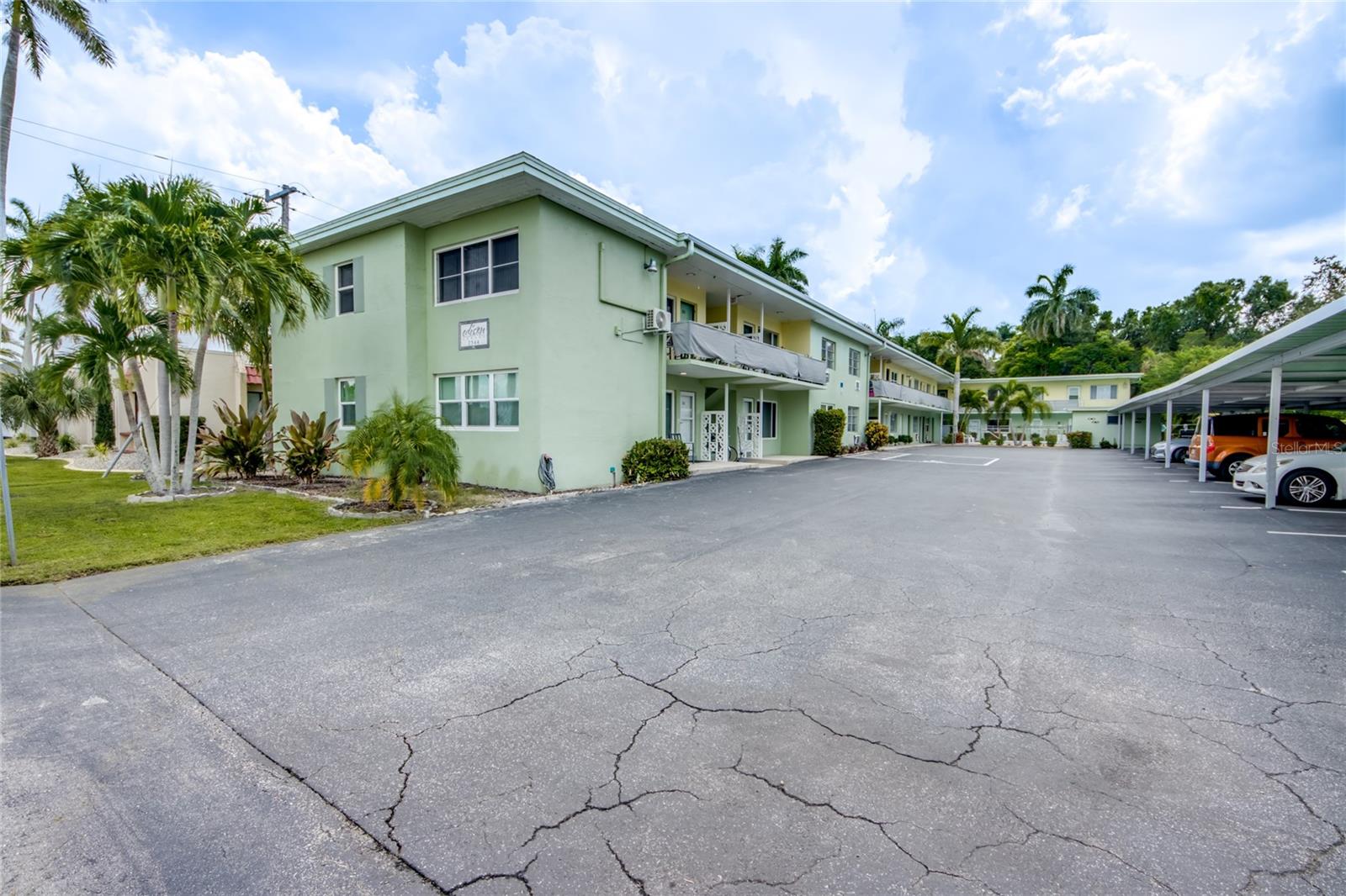 Completely Renovated 2 Bedroom, 2 Bathroom Condo in the Heart of Downtown Fort Myers
This stunning 2-bedroom, 2-bathroom condo has been completely renovated with meticulous attention to detail, offering both style and comfort in one of the city's most sought-after locations. Upon entering, you'll be captivated by the large, elegant tile flooring that flows seamlessly throughout the living spaces, creating a sleek and modern feel. The kitchen shows true elegance, featuring gorgeous quartz countertops, NEW appliances, custom cabinetry, and modern fixtures, perfect for cooking, entertaining, or simply enjoying your morning coffee. Quartz surfaces continue into both bathrooms, where updated vanities, walk-in showers, and tasteful finishes elevate everyday routines into a luxurious experience. All NEW PLUMBING and ELECTRICAL PANEL has been installed, taking care of any "behind the scenes" issues. Convenience is key, and this unit delivers with a laundry room located just across the hall, making laundry day a breeze. Step outside your door and you're just a short walk away from some of Fort Myers' best dining, shopping, and entertainment options. Whether you're exploring boutique shops, enjoying the local arts scene, or grabbing dinner along the riverfront, everything you need is just moments away. Situated just steps from the scenic Caloosahatchee River, this home offers not only beautiful views but also easy access to outdoor recreation and waterfront relaxation. You'll also love the convenience of the Fort Myers trolley, putting the entire downtown area at your fingertips without the need for a car. Don’t miss the opportunity to own this low-maintenance gem in one of Florida’s most charming and walkable downtown neighborhoods. Schedule your private tour today and experience all that this beautifully renovated condo has to offer!