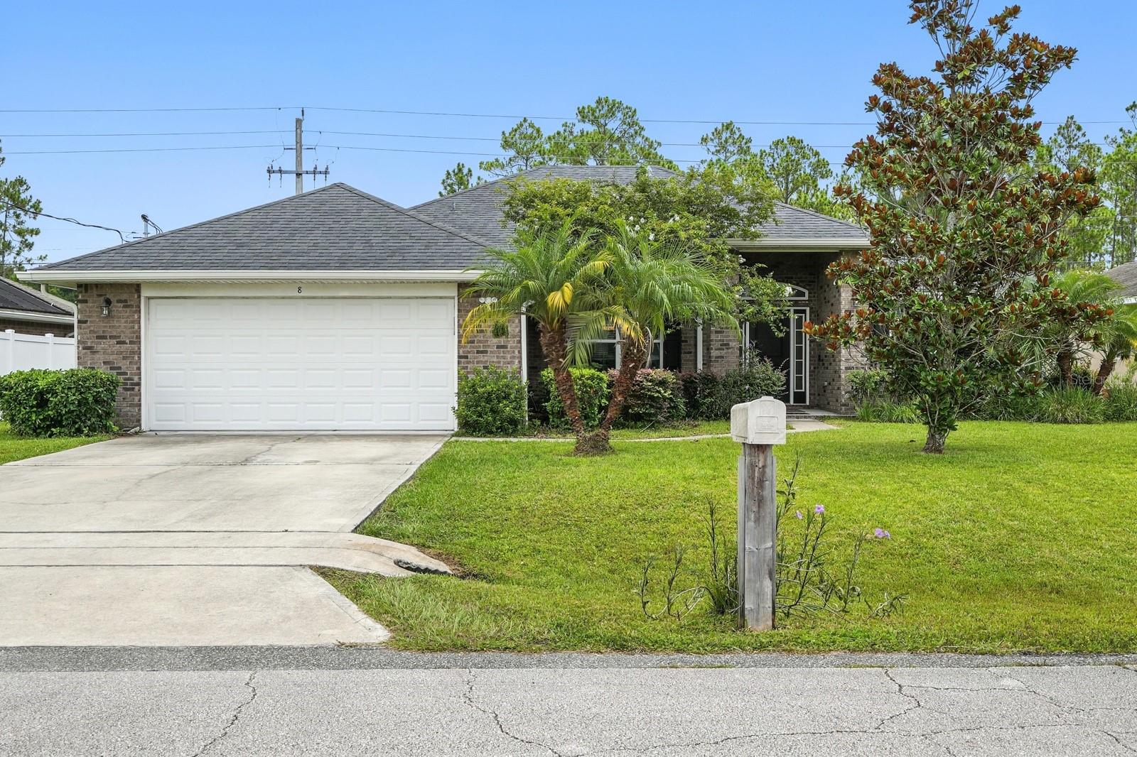 One or more photo(s) has been virtually staged. Welcome to 8 Zorro Ct – Where comfort, flexibility, and LOCATION come together.
This spacious 4-BEDROOM, 3-BATHROOM HOME in PALM COAST offers the layout today’s buyers are searching for. Whether you need room for a GROWING FAMILY, MULTIGENERATIONAL LIVING, or a dedicated space to WORK FROM HOME, this home checks all the boxes.
Step inside to find an OPEN FLOOR PLAN that seamlessly blends everyday living and entertaining. The heart of the home features GRANITE COUNTERTOPS, a BREAKFAST NOOK, and an inviting DINING AREA perfect for gatherings. A versatile BONUS ROOM offers even more flexibility, ideal for a HOME OFFICE, playroom, or guest space.
The SPLIT BEDROOM LAYOUT ensures privacy, while the COVERED AND SCREENED-IN PATIO is the perfect place to unwind and enjoy the fully FENCED BACKYARD—ideal for pets, or hosting a weekend BBQ.
The SIDEWALK is just a block away, making it easy to enjoy morning walks with your dog or evening strolls with the family. You’re also conveniently located near SHOPPING, PARKS, and only 15 MINUTES TO FLAGLER BEACH—giving you that ideal balance of CONVENIENCE AND COASTAL LIVING.
This home is more than a place to live—it’s a LIFESTYLE.
Schedule your private tour today!