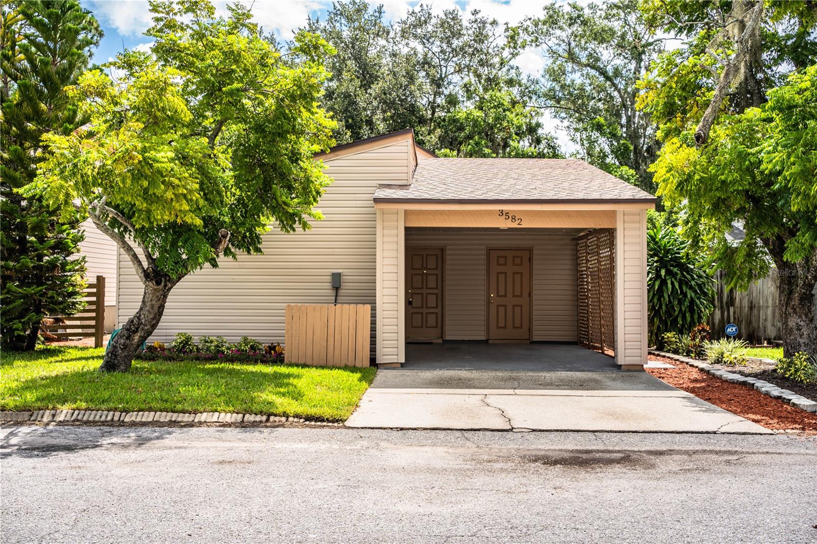 Southside Move In Ready!! 3BR/2Bath split plan with almost 1,500 sq ft of living area. Includes vaulted ceilings, newer tile flooring, and freshly painted. 4-point Inspection?? No problem! A/C (2021), water heater (2016), newer electrical panel, Arch. Shingle roof (2023) and aluminum siding (2023). Plus, the house has been replumbed, the kitchen and both bathrooms are renovated. And Best of all in Lakeland City limits and “NO” HOA. Cook out and relax on your private 20x08 side patio and small back yard. Location, Location!! Walk to YMCA or Dog Leg Woods “dog park” and Cleveland Heights Golf Course. Lake Hollingsworth is only 2 miles away. Not to mention close to schools, shopping and Polk Parkway for easy access to Orlando or Tampa. Don’t miss this maintenance free home!! Call Me Today!! It’s an Excellent Value.