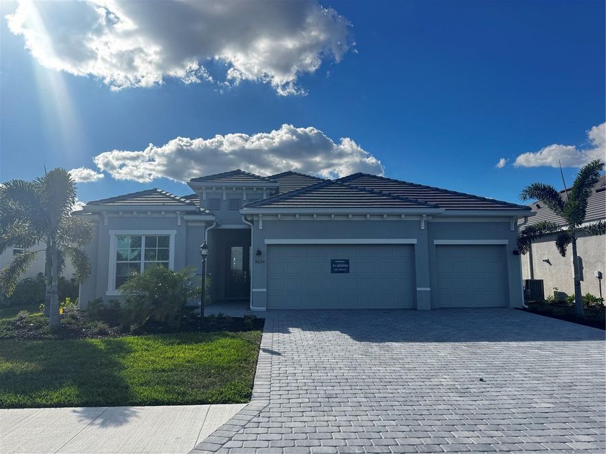 Under Construction. *New Construction. Seller must confirm HOA Fee.*

Check out this beautiful home in Calusa Country Club – 5620 Lightning Whelk Ln
This new Princeton model by Lennar offers 4 bedrooms, 2 baths, and 2,245 sq ft of single-story living in the sought-after Calusa Country Club community. Enjoy a planned open-concept layout, formal dining area, covered lanai, and modern finishes. This home includes bundled golf membership with access to two Gordon Lewis–designed courses, and the community features clubhouse, fitness center, pool, tennis, restaurant/bar, and golf amenities. Conveniently located in Lakewood Ranch near Main Street, shopping, dining, and I-75 access.