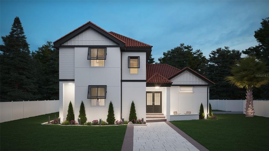 Under Construction. …and there's still time to make it yours.

This 5-bedroom, 3.5-bath home with a dedicated office is being built on Interbay Boulevard, just minutes from MacDill Air Force Base, Bayshore Boulevard, and everything that makes South Tampa one of Tampa Bay's most sought-after areas. At 2,810 heated square feet on a 7,292 sq ft lot, you're getting real space. And with no HOA and no CDD, you keep more of your money and more control over your property.

THE LAYOUT: The primary suite and a private office are both on the main floor, giving you workspace and a bedroom retreat without climbing stairs. Four additional bedrooms (each with built-in desks) and two full baths fill out the second floor. With 11-foot ceilings downstairs and 10-foot ceilings up, the home feels open without wasted space.

THE FINISHES: Impact-rated windows and exterior doors, a barrel tile roof, and a 50-amp generator inlet mean you're ready for storm season.

Inside: engineered hardwood in the main living areas, quartz countertops in the kitchen, baths, and laundry room, a Samsung Bespoke appliance package, frameless glass showers, designer tile selections, and modern lighting throughout. The primary bath includes dual vanities, a soaking tub, and a separate shower.

Outside: paver driveways and walkways, Bahama shutters, a covered rear patio, and a fully fenced yard.

WHAT MATTERS IN THIS MARKET: This home sits in Flood Zone X, the lowest-risk designation, which can translate to significant savings on flood insurance compared to much of the Tampa Bay area. The 6-course stem wall foundation provides added structural integrity. High-efficiency HVAC keeps utility costs down. And no HOA or CDD means no monthly fees eating into your budget.

SOUTH TAMPA LIVING: There's a reason people pay a premium to live here. Bayshore Boulevard is one of the longest continuous waterfront sidewalks in the world. Morning runs, evening bike rides, and sunsets over the bay are part of daily life, not a weekend trip. The neighborhood is known for its locally owned restaurants, from casual spots to some of Tampa's best dining. Ballast Point Park puts you on the water for fishing, paddleboarding, or just watching the planes come in over the bay. Gadsden Park and the brand-new MacDill 48 Park add even more green space minutes away. You're close to Hyde Park Village and SoHo for shopping and nightlife, but far enough to feel like you're in a neighborhood, not a scene.

THE COMMUTE: MacDill Air Force Base is a short drive, making this a smart choice for military families and DoD civilians. Downtown Tampa, Tampa International Airport, St. Pete, and the Gulf beaches are all easy to reach via Gandy, the Selmon, or I-275.

STILL TIME TO CUSTOMIZE: Expected completion is late June to early July, and you can still choose your cabinets, fixtures, and finishes. This isn't buying someone else's decisions…it's building a home that fits how you actually live.