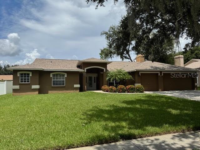 Welcome to your Florida paradise in the sought-after Bent Tree Estates! This stunning 4-bedroom, 2-bathroom pool home perfectly blends style with functionality. Step inside to discover a spacious, open floor plan highlighted by beautiful porcelain plank flooring that guides you through the main living areas. The popular split-plan layout provides a private owner's retreat, featuring a large master suite with a generous bathroom and serene views of the outdoor oasis. On the other side of the home, three additional bedrooms and a full bath provide comfort and privacy for family or guests.
The true heart of this home is the backyard. A screened-in lanai leads to a sparkling pool and a soothing hot tub, creating the ideal spot for relaxation. A built-in firepit adds a cozy touch for evening gatherings under the stars. The second bathroom conveniently doubles as a pool bath, with direct access to the lanai for seamless indoor-outdoor living. Practical features include a spacious three-car garage for all your storage and vehicle needs. Located in a tranquil neighborhood with top-rated schools, you're just a five-minute drive from all your daily shopping and dining.