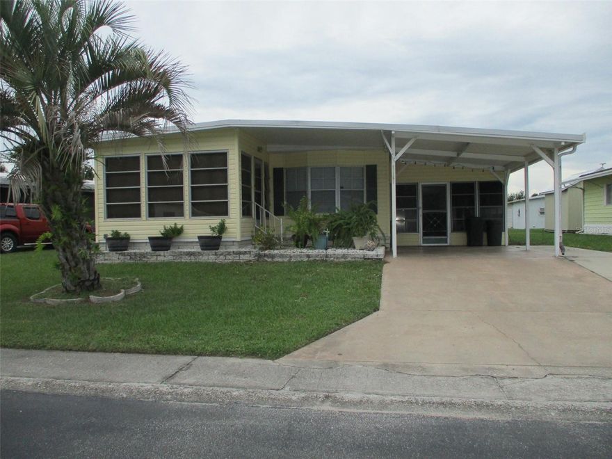NEW PRICE!
Retiring, Downsizing, looking for the perfect winter home where you OWN YOUR LAND?? 
This 2bed 1.5 bath in Shady Oaks active 55+ community may be just the one for you. Shady Oaks is conveniently located minutes from downtown Zephyrhills and a short drive away from Wesley Chapel, Lakeland or Tampa. This doublewide mobile home has been updated with laminate flooring and vinyl flooring in each bathroom and kitchen.  Metal Roof is only 11 years and was sealed 1.5 years ago, AC 3 years old, water heater 2 years old.  There are 2 detached storage sheds one of which is 10 x 20 with loft in the backyard. Golf Cart and Pet Friendly Community, with extra amenities included: shuffleboard, clubhouse, pool, sidewalks, and streetlights.