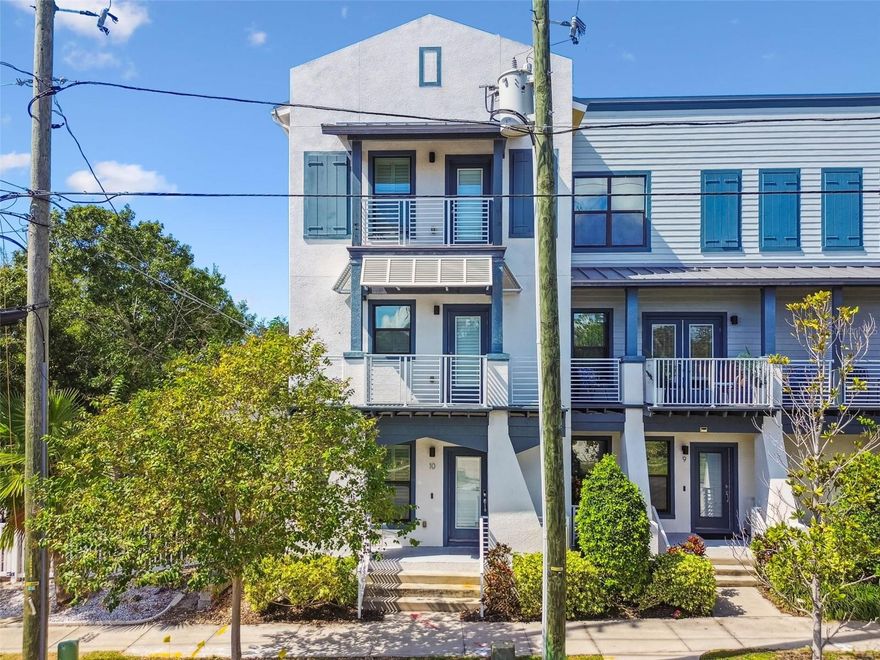 Escape to Your Own Tropical Oasis in the Heart of Downtown Dunedin!
Welcome to Gramercy Court one of the most sought-after communities in charming Dunedin, Florida. This stunning 3-bedroom, 2.5-bath, three-story end-unit townhome offers 2,038 sq. ft. of modern Caribbean-style living, designed for both relaxation and entertaining.
Step inside to discover an open-concept floor plan with soaring 10-foot ceilings, chic modern decor, and abundant natural light. The chef's kitchen features stainless steel appliances, a natural gas stove, gas hot water heater, water softer, and washer/dryer all enhanced by double-pane impact windows for peace of mind and energy efficiency. Enjoy your morning coffee or evening wine on either of the two private balconies, adding a touch of serenity to your day.
Outside your door, Gramercy Court offers beautifully landscaped courtyards, cozy sitting areas, BBQ grills, and even a butterfly garden for your enjoyment.
But what truly sets this home apart is its prime walkable location. Downtown Dunedin voted "The Best Little Walking Town in America" is just steps away, filled with boutique shops, local art galleries, craft breweries, delicious restaurants, and even a Nature's Food Patch grocery store.
Nature and recreation lovers will feel right at home with 29 parks, 350 acres of green space, and the renowned Pinellas Trail right nearby perfect for biking, walking, or rollerblading to nearby towns from Tarpon Springs to Downtown St. Pete.
Catch the sunset over the water, enjoy a stroll to Dunedin Marina, or spend a weekend afternoon at the Downtown Market, Highlander Park, or a game at the TDBallpark Blue Jay Spring Training Stadium all within a few blocks.
You'll also enjoy the convenience of a 2-car garage, perfect for your car and golf cart ideal since Dunedin is one of Florida's few golf cart-friendly waterfront communities.
And when it's time to hit the beach, you're just minutes away from world-famous Honeymoon Island, Caladesi State Park, and Clearwater Beach offering everything from quiet natural beauty to vibrant beachside entertainment.