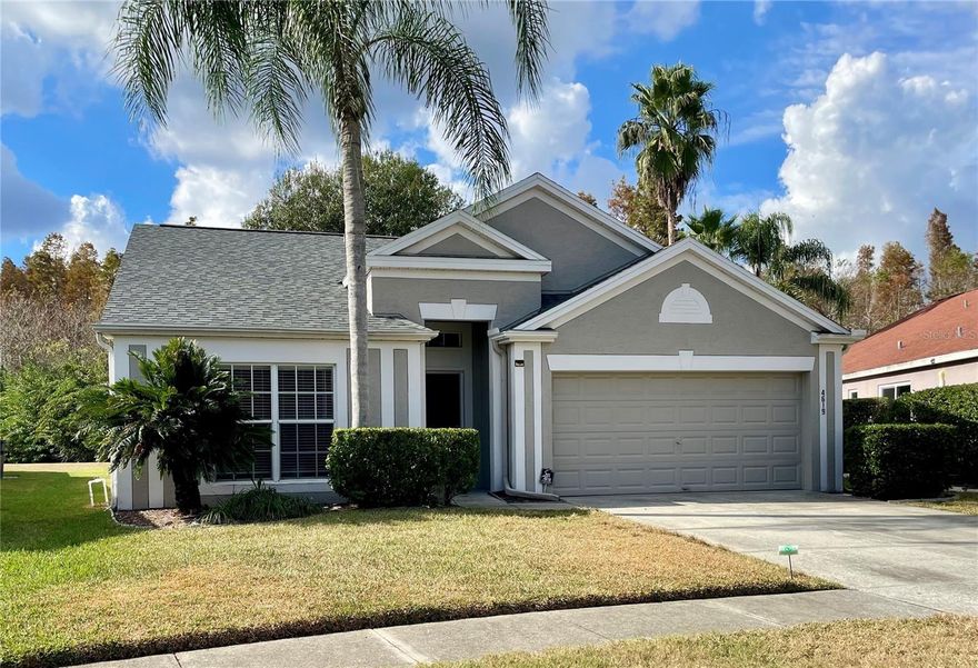 Desirable community. Located on bend of cul-de-sac with pond and conservation view.  A+ Rated School District. Master bathroom has been completely remodeled. Move in ready condition! Convenient to shopping, schools, park, hospital, expressway and much more...owners looking for strong credit!