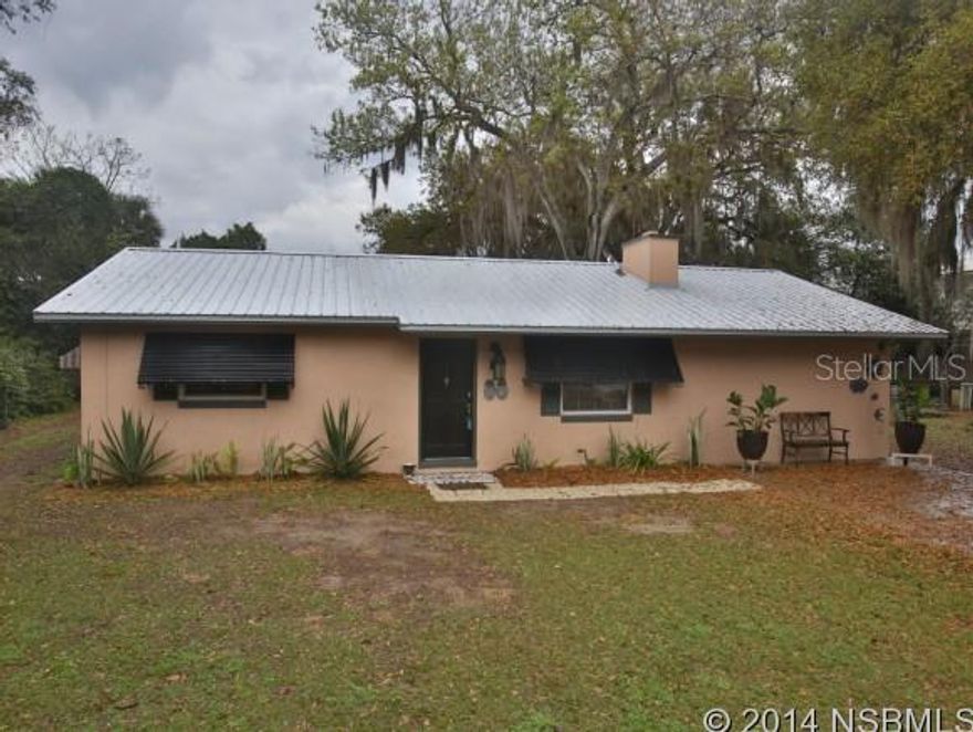 This beautifully renovated 3 bedroom 2 bath water view home is block & stucco. It has a metal roof, energy efficient windows, screened back patio, stainless appliances, tile & wood floors, crown molding, and a 10x10 shed, bike storage.  It is a bike ride to the beach.   DRASTICALLY REDUCED. SELLER WANTS OFFERS! ;Water: City