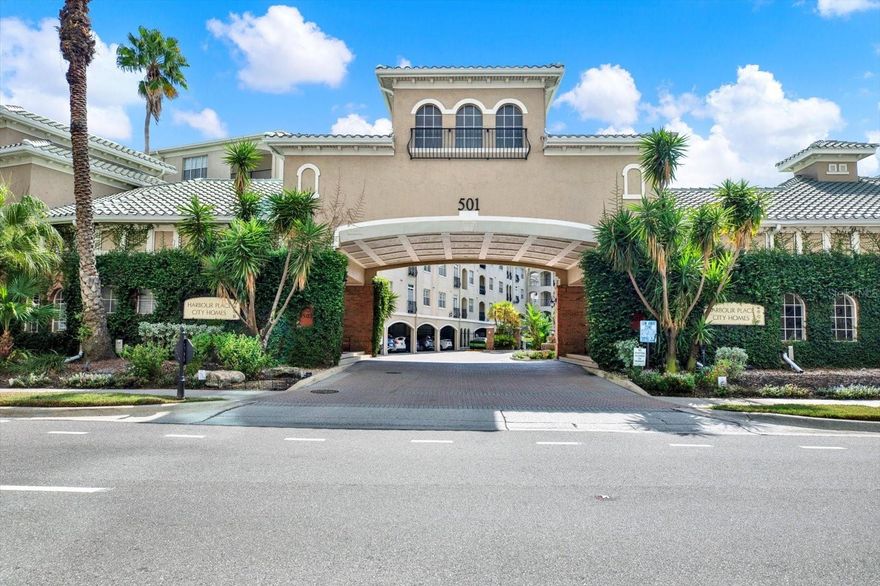 Experience upscale condo living at its finest on exclusive Harbour Island! This beautifully updated 2-bedroom, 2-bath residence in the highly sought-after Harbour Place City Homes community offers the perfect blend of comfort, convenience, and style. Located on the second floor, this move-in-ready home features modern renovations throughout, including easy-care laminate flooring, granite countertops, stainless steel appliances, designer fixtures, and fully tiled showers. A washer and dryer are included for your convenience. Look out onto your private balcony to enjoy serene views of the resort-style pool and meticulously landscaped grounds. Harbour Place City Homes offers exceptional amenities: relax by the sparkling pool with cabanas, grill out at the outdoor barbecue area, stay fit in the well-equipped fitness center, or take advantage of the on-site business office and car wash station. The gated community provides 24-hour controlled access, on-site management, and peace of mind. Parking is a breeze with your assigned covered parking space located under the building, plus ample guest parking throughout the community. Enjoy the ultimate urban lifestyle—just steps from Downtown Tampa, Water Street, the Riverwalk, Amalie Arena, Tampa General Hospital, and USF-CAMLS. Located within the prestigious Plant School district! Non-smoking unit. Subject to credit and background check. Contact us today for details or to schedule a showing! We look forward to working with you!