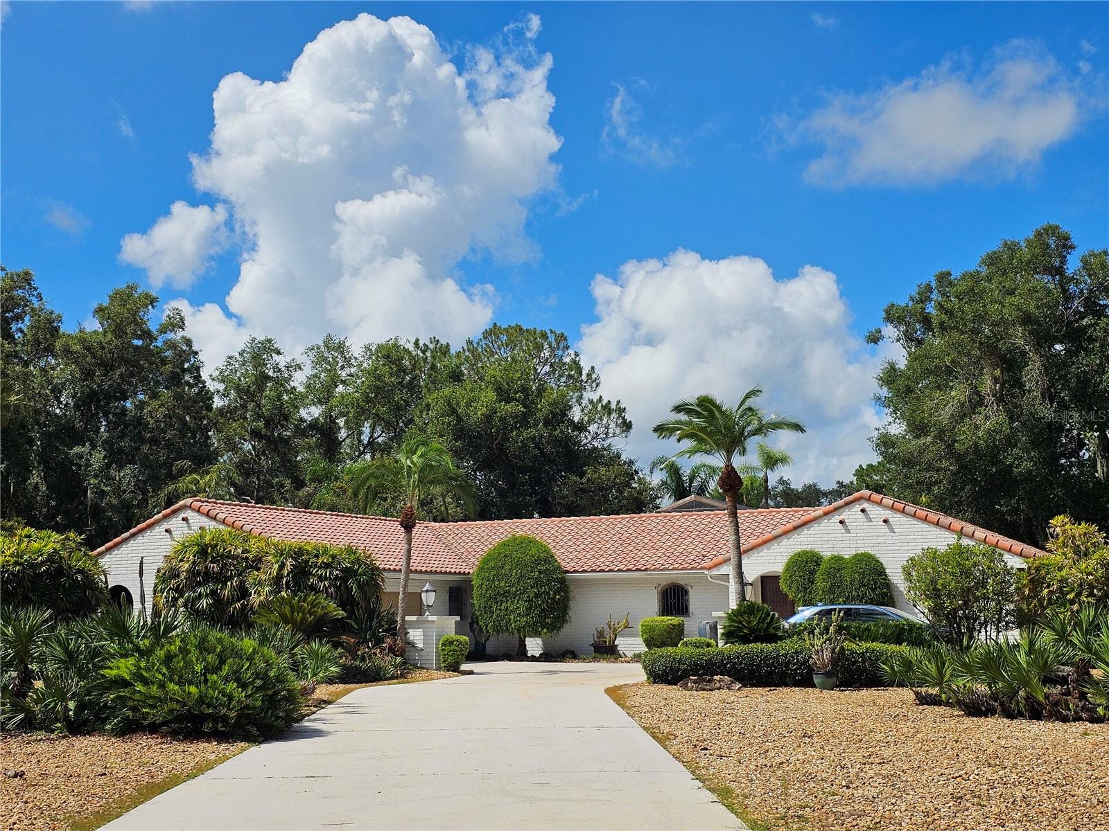 Welcome to your own slice of paradise on the private shores of Lake Lewis located in the highly sought-after gated community of Orchid Springs Estates! This stunning Mediterranean-style estate offers the perfect blend of luxury, comfort, and timeless elegance. Boasting 4 spacious bedrooms and 4 full baths, this custom-designed home features a beautifully appointed kitchen ideal for entertaining, a dedicated pool bath for added convenience, and multiple living spaces filled with natural light. Step outside to your private screened-in pool oasis, where tranquil lake views and tropical landscaping create the ultimate Florida lifestyle experience. Enjoy fishing, kayaking, or simply relaxing by the water in this serene, private lakefront setting. With premium finishes throughout and exceptional attention to detail, this home offers everything you need in one of the area's most distinguished neighborhoods. Don’t miss this rare opportunity—schedule your private tour today!