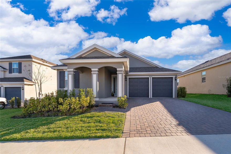 Welcome to this beautifully designed four-bedroom, three-bath Anna Maria floor plan by Dream Finders Homes, ideally located in Minneola. This thoughtfully planned home offers an open-concept layout that seamlessly connects the kitchen, dining, and living areas, creating an inviting space for both everyday living and entertaining.

The primary suite provides a comfortable private retreat with a walk-in closet and en-suite bathroom, while the additional bedrooms provide flexibility for guests, family, or a home office. The home features numerous upgrades throughout, enhancing both style and functionality, along with modern construction and energy-efficient features.

Enjoy added privacy with no rear neighbors, offering a peaceful backdrop for relaxing or outdoor enjoyment. Conveniently located near Lake Minneola, parks, shopping, dining, and major roadways with easy access to Clermont, Winter Garden, and the greater Orlando area.