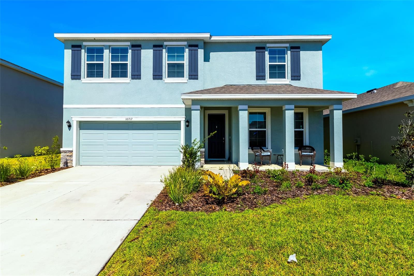 Looking for your Move-in Ready Florida Forever Home or Vacation Home with access to Resort-Style Amenities? This Large 2-Story Home in Bella Lago is the One! Perfectly situated within-walking distance of the Amazing Community Pool and Playground, this Beautiful 5-Bedroom, 3-Bathroom Home has plenty of space to entertain and can fit all of your needs. Whether you want to hang out in the large fenced backyard, where you can enjoy the peaceful scenery or decide to relax inside the first floor Office/Den/Bedroom, there is enough room to do it all, including hosting a dinner party. When you step inside this Home, you will instantly fall in love. The Open-Concept eat-in Kitchen includes granite countertops and a large island. The wood cabinets have plenty of space to store your best china. Just past the Kitchen, you will find the Dining Room, Butlers Pantry and Living Room. The oversized Master Bedroom on the second floor includes an En Suite with a large shower and soaking tub, as well as a massive Walk-In Closet. The upstairs Bonus/Game Room with a closet gives you additional space to hang out in. This Beautiful Home has a lot of storage space and is conveniently located close to great schools, lots of shopping, awesome restaurants, fun entertainment and the beautiful Gulf-Coast beaches. Make sure you schedule a tour today. Welcome to your new Home! Room Feature: Linen Closet In Bath (Primary Bedroom).