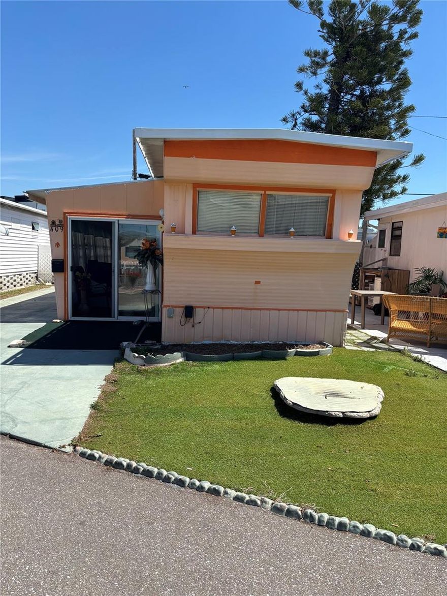 NO Lot Rent! Welcome to this bright and cheery mobile home, perfectly situated in a friendly 55+ co-op community with an unbeatable low cost of living! Lovingly maintained and fully furnished, this cozy 1-bedroom home is truly move-in ready. The inviting sunken living area adds character and comfort, while the brand-new refrigerator enhances the well-equipped kitchen. The 15,000 co-op transfer fee is included in the purchase price.

Step outside to find a small shed stocked with plenty of tools, perfect for DIY projects or storage. Plus, with a low monthly HOA of just $120, you’ll enjoy an affordable lifestyle in a welcoming neighborhood.

Don’t miss this opportunity—schedule your private showing today!