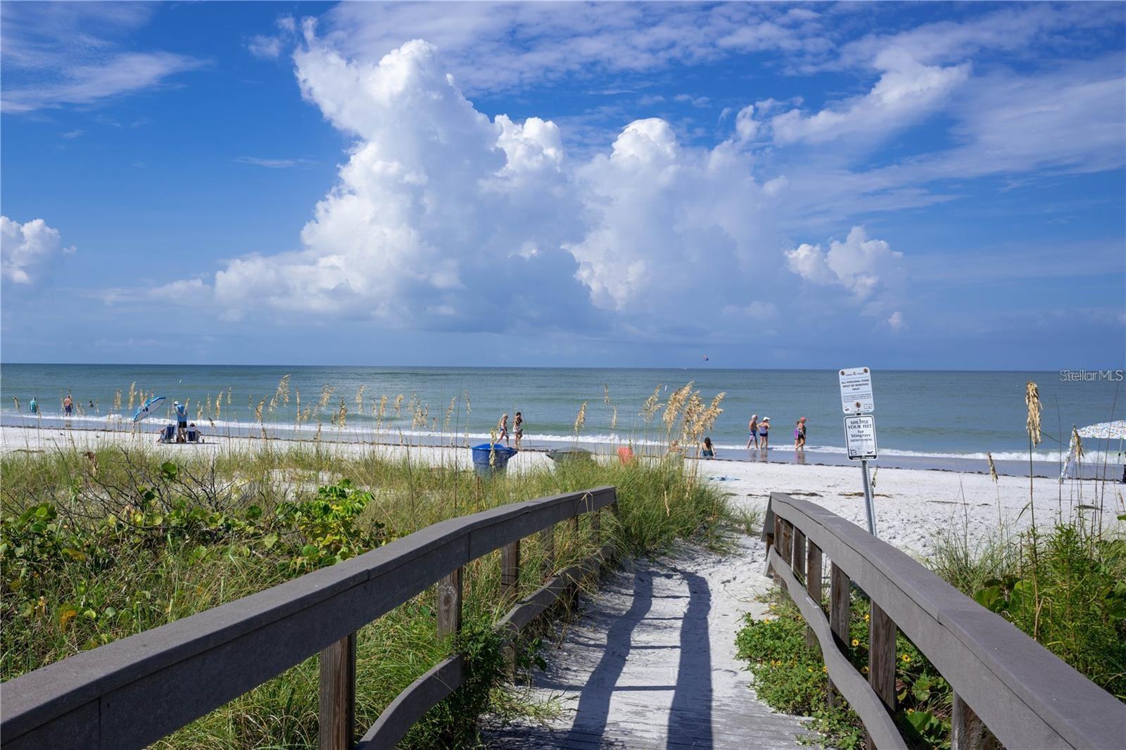 Welcome to our beautiful sunshine state. Enjoy fully remodeled four bedrooms, two baths' accommodations just steps away from our white, sandy beaches with our calm, warm gulf waters. Conveniently located with shops and restaurants around the corner and across the street from city hall. Don't miss this chance for paradise. Beach access is just across the street from this wonderful home. This property has been renovated after the flooding, checked for mold, brand new furniture, brand new appliances. Professionally decorated with a lovely beach motive. Perfect for the whole family including two pets. The living room has a beautiful, vaulted ceiling with classic beams. The kitchen has a skylight for extra natural light. The primary bedroom features a king bed and an in-suit bath with a full-sized washer dryer. One bedroom has two twin beds, another one has a queen bed, and the final bedroom has a work desk and twin bed. The back yard is fully fenced in with a shuffleboard, shaded area with table and chairs, perfect for a barbecue. Fantastic area with restaurants just on the corner, city hall across the street, and a convenance store less than five-minute walk away. Beach toys and a wagon are included. Come play on our sand and enjoy our warm waters. The famous John's Pass is just five minutes drive. Redington Beach Town Park is just two-minute drive or twenty-minute walk., it features a new playground, exercise area, basketball court and pavilion. Come stay with us and enjoy paradise. Price depends on season.