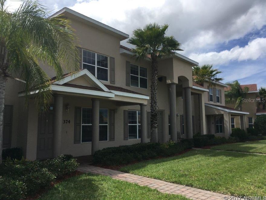 2 Upstairs bedroom, each with master suites with convenient half bath and laundry room downstairs are featured in this Venetian Bay Townhome in highly sought and rarely available Parkside community. Sitting within view of Venetian Bay's signature lake, the unit features rear driveway access to a 2 car garage and an adorable patio off the home's family room. Living areas are open, bright and comfortable with an open kitchen concept, large living room and separate dining room; that with some cosmetic updates would easily be a new owner's dream come true. The residence is incredible located and walking distance to Venetian Bay's Town Center and all its comforts and is close to the community pool. (Please note an additional $800 annual master association fee) ;LocationDescription: Condo ;Water: City