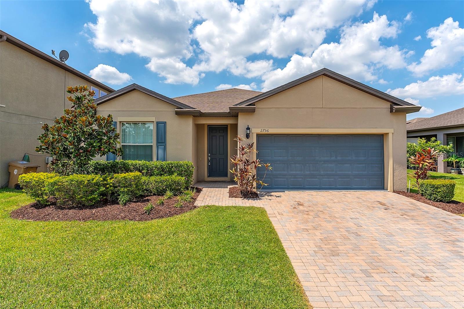 Discover this beautifully maintained 4-bedroom, 2-bath home located in the highly sought-after Lakeshore at Narcoossee community in Saint Cloud.
Step inside to find a spacious open floor plan enhanced with brand-new luxury vinyl plank flooring in the bedrooms and living room, neutral ceramic tile in the wet areas, and freshly painted interiors in soft, neutral tones. The airy design creates a welcoming and comfortable living space filled with natural light.
The open-concept kitchen overlooks the family room and is equipped with granite countertops, a large center island with breakfast bar, stainless steel appliances, a pantry closet, and ample 42” cabinetry—perfect for entertaining or everyday living.
The family room opens through sliding glass doors to a covered rear patio, extending your living space outdoors. The primary suite features a generous walk-in closet and a private bath with dual vanities, a shower, and a deep linen closet. Three additional bedrooms share a full hall bath, providing plenty of flexibility for family, guests, or office space.
Additional highlights include:
• Large laundry room with extra storage and washer/dryer included
• 2-car garage with automatic opener
• Ceiling fans in all bedrooms
Residents of Lakeshore at Narcoossee enjoy an exceptional lifestyle with community amenities such as:
• Secure gated entrance
• Zero-entry pool with cabana
• State-of-the-art fitness center
• Dog park & children’s playground
• Community dock with access to Fells Cove and East Lake Toho
Ideally located, the community is within walking distance of Narcoossee Elementary and Middle Schools, close to shopping and dining, just 15 minutes to Lake Nona’s Medical City, and offers easy access to the 417 Greenway and Orlando International Airport (MCO).
This home blends comfort, convenience, and an unbeatable location—ready for its new owner to move in and enjoy!