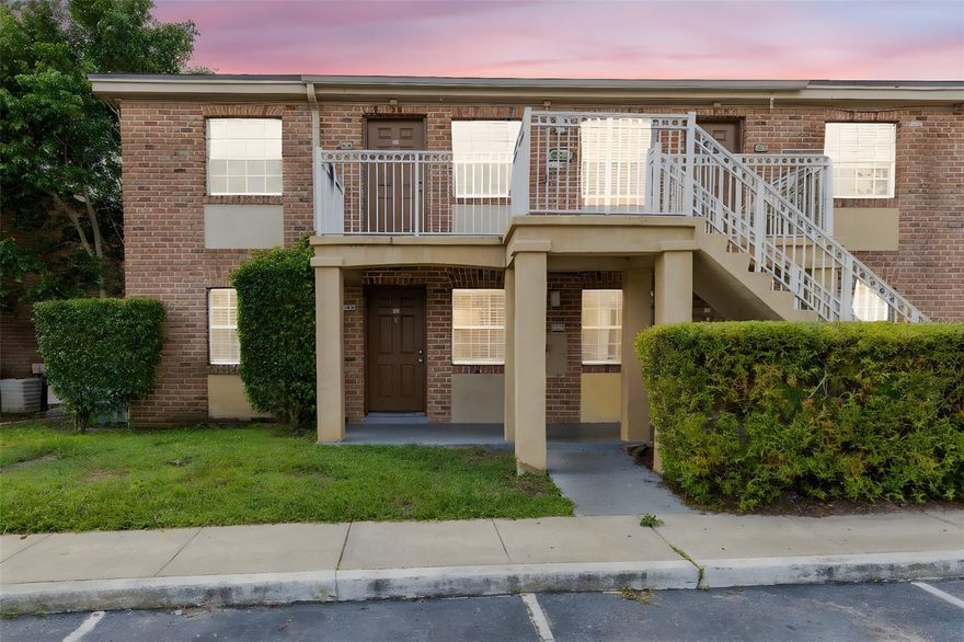 Welcome to this charming 1-bedroom, 1-bath first-floor condo in the heart of Maitland! Perfectly located just minutes from shopping, dining, and entertainment, this home offers both convenience and comfort. Step inside to find a bright living space with neutral tones and an open layout, ready for your personal touch. The kitchen features stainless steel appliances, ample cabinet space, and a functional design that makes cooking a breeze. The spacious bedroom includes a walk-in closet and direct access to the bathroom with a large vanity and extra storage. Outside, you’ll enjoy a private covered entryway and access to the community’s fantastic amenities. Relax at one of the two sparkling swimming pools, get active on the tennis courts, or spend time at the playground and picnic areas. The community’s lush landscaping and convenient walkways create a peaceful setting, all while being close to major roadways for an easy commute. Whether you’re a first-time homebuyer, downsizing, or looking for an investment property, this condo is a great opportunity in a sought-after location.