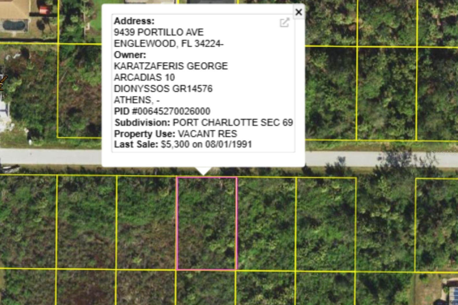 PORT CHARLOTTE - Land