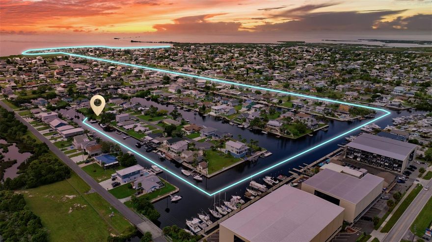 Seize this rare opportunity to own premium waterfront land in a highly desirable location, perfectly suited for your custom coastal retreat. This exceptional vacant lot offers direct, unobstructed access to the Gulf of Mexico, making it a boater’s and angler’s dream. Cruise straight out from your deep-water canal with ease—no bridges, no delays, just open water. Enjoy the freedom of NO HOA restrictions and no required timeframe to build, giving you complete flexibility to design and construct at your own pace. The property is partially fenced for added privacy and provides ample room for boats, trailers, and all your recreational toys. Whether you envision a stunning waterfront residence, a savvy investment, or a future short-term rental, this versatile property delivers endless potential in an unbeatable setting. Build when you’re ready, live how you want, and embrace the ultimate Gulf-access lifestyle. OWNER FINANCING AVAILABLE.