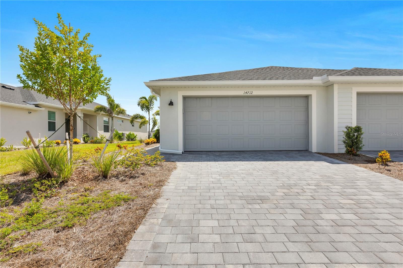 Available now for annual Lease-Don't miss this light and bright brand new Queen Villa available for annual rental in the gated community of Tuckers Cove in Babcock Ranch. This home features two bedrooms, two full bathrooms plus a den with all tile flooring throughout, ceiling fans, custom window coverings, impact windows, and an extended lanai overlooking a peaceful pond, along with an epoxy garage floor for a clean and durable finish. Rent includes internet, trash service, and lawn care while tenants pay gas, electric, and water. Residents enjoy access to Babcock Ranch pools, parks, and trails as well as the exciting new Tuckers Cove amenities expected to open soon. Built as America’s first solar powered town, Babcock Ranch offers a unique lifestyle centered on sustainability, resilience, and community, making this home an ideal blend of modern comfort and peace of mind.