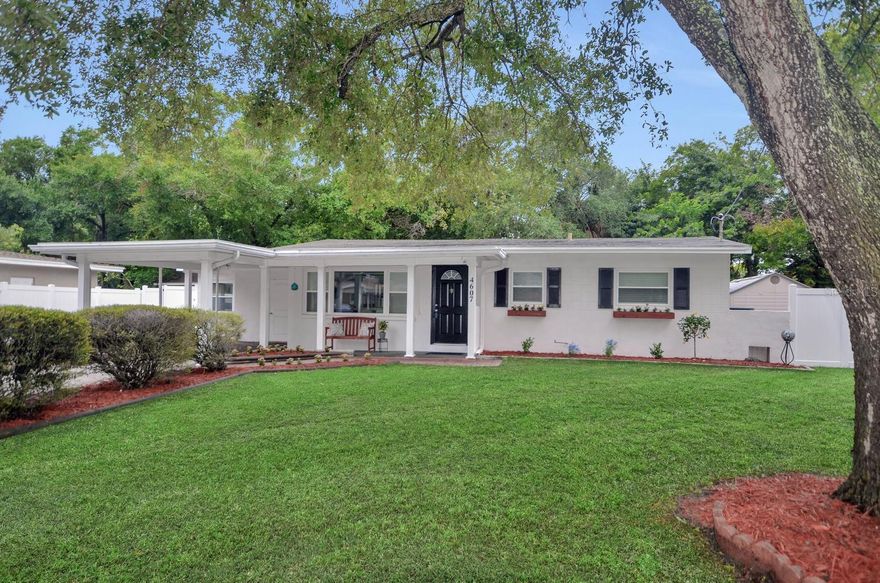 One or more photo(s) has been virtually staged. Fantastic waterfront canal lot in Stoney Point, South Tampa. Being sold as-is for land value. 79 x 129 lot.  Minutes from I-275, Gandy Bridge, Tampa International Airport, Westshore Business District, shopping and dining and everything South Tampa has to offer!