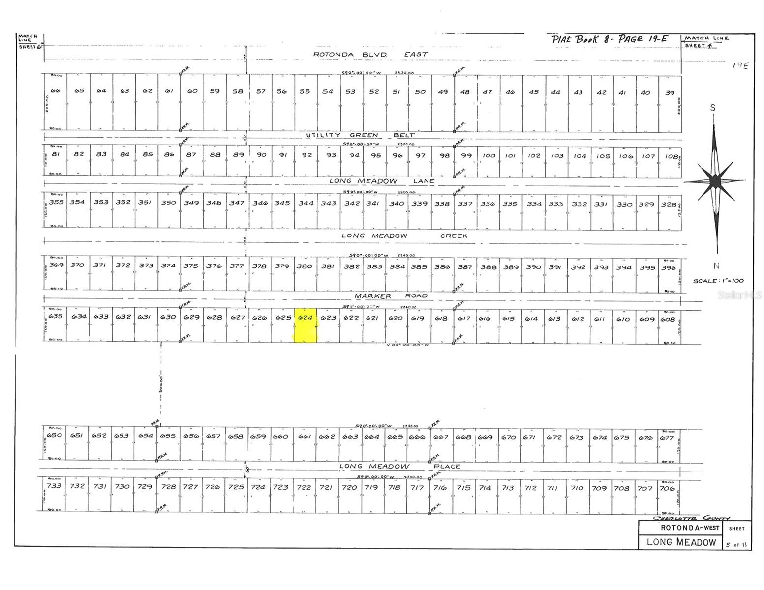 ROTONDA WEST LONG MEADOW - Land