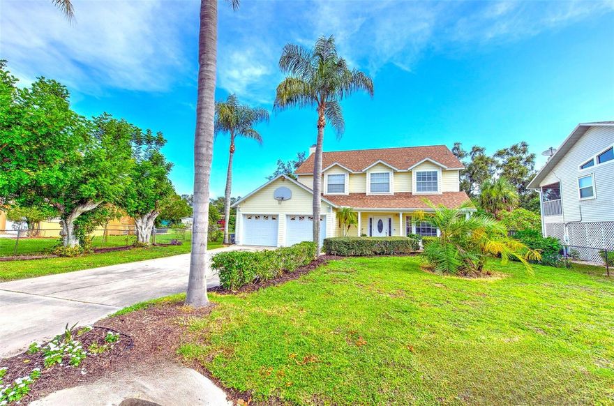YOU HAVE TO SEE THIS HOME IN PERSON! No HOA, No CDD, No Flooding - and only four houses down from the Manatee River at the end of a quiet street and LESS THAN A MILE to the public BOAT RAMP! This well-loved two-story home is proudly offered by its original owner who had it custom-built! With 2,331 SqFt of inside air-conditioned living space, this home features a BRAND NEW ROOF,  4-bedrooms, 2.5-bathrooms, 2 car garage, long extended driveway, HUGE fenced-in backyard, covered screened-in back patio, a large family room with wood-burning stone fireplace and a separate formal living and dining room - perfect for entertaining.


As you step inside your new home, you're greeted by a two-story stair case with grand floor to ceiling views. The downstairs level includes a large family room, half bathroom, separate formal living and dining room, kitchen, laundry room, access to the two-car garage, and two sets of French doors leading out to the patio and backyard.


Upstairs you will find a split-bedroom floorplan that gives privacy and space to everyone. On the right side of the upstairs, level, you'll find the expansive Primary Bedroom. This room has plenty of space for king-size bed, large furniture and even workout equipment, or a nice sitting area overlooking the backyard. The perfect tranquil space for an Owner's retreat. The en-suite bathroom has a large soaking garden tub, dual sink vanity, walk in closet, separate shower and lots of natural light coming in from a beautiful big window. On the other side of the upstairs level, you will find three more generously sized bedrooms and another full bathroom with tub/shower combo.


The outside of the home and HUGE FENCED-IN BACKYARD offers endless opportunities - whether you're dreaming of a garden, a play area, or storing your boat, RV, or toys on-site (yes, there's plenty of space!). Plus, you're less than a mile from the public Manatee River Boat Ramp, making your Florida lifestyle dreams a reality.


This home checks all the boxes and is just a short drive to beaches, shopping, dining, riverwalk, entertainment, hospitals, SR-64, I-75, the airport, and much more.


This is a rare opportunity to own a custom-built home, close to the river with room to roam and NO homeowners Association fees. Contact the Listing Agent to schedule your private showing today!