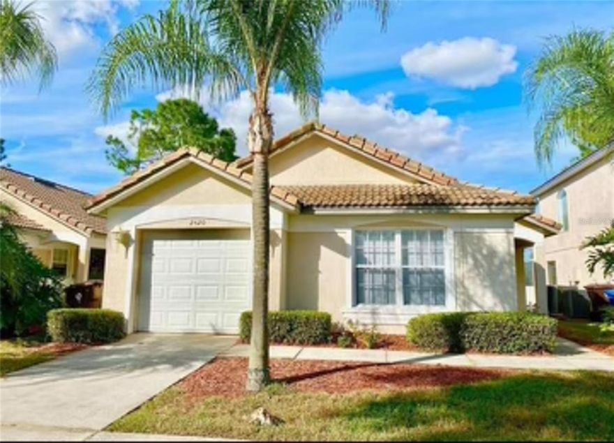 Welcome to this well-maintained home in the desirable Villas de Augustine community in Haines City. The residence features an open-concept layout with spacious living and dining areas, a functional kitchen with ample cabinetry, and generously sized bedrooms. Tile and Vinyl flooring throughout enhances durability and ease of maintenance. The primary suite includes a private en-suite bathroom and walk-in closet. Additional highlights include an attached garage, and a private screened-in pool with enclosure overlooking a scenic golf course view—ideal for relaxing or entertaining. Recent renovations like a new AC unit installed in 2022, a new garage door replaced in 2023, a pool deck repainted in 2024, and new stainless steel appliances in 2025.

Villas de Augustine is a gated community offering a community pool and clubhouse, with the HOA including lawn care for low-maintenance living. Conveniently located near US-27, shopping, dining, schools, and Central Florida attractions, with easy access to I-4. Suitable as a primary residence, seasonal home, or investment opportunity. Updated pictures coming soon.