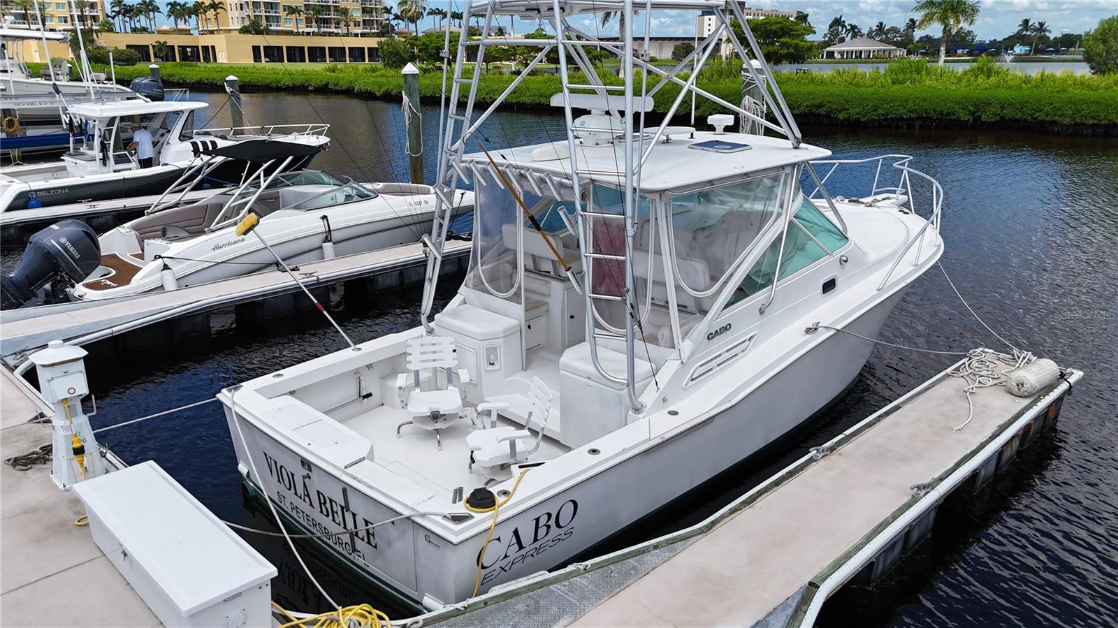 Own your piece of paradise with this premium deep-water boat slip at N-26 on North Dock at the highly coveted Riviera Dunes Marina. Located on Florida’s beautiful Gulf Coast, this protected marina is one of the safest harbors in the region with easy access to Tampa Bay, the Intracoastal Waterway, and the Gulf of America.
This floating dock slip measures 35' x 13.6', accommodates vessels up to 35 feet in length, and offers 50 amp shore power, pump-out at each slip, and Wi-Fi. Owners enjoy full access to the marina's resort-style amenities, including gated parking, 2 floating heated pools, pet walking area, social docks with 3 grills, laundry facilities, private bathrooms and showers, and on-site fuel dock.
With 24-hour gated security, Riviera Dunes offers luxury, safety, and convenience. Minutes from waterfront dining, downtown Bradenton, and Sarasota. The Dockside Restaurant is great place for food and drinks. Don't miss the Happy Hour Menu!
This is a rare opportunity to own in one of Florida’s top-rated marinas—perfect for seasonal boaters or as a rental investment! Purchased slips can also be rented and managed by the marina or owner. You do not need to own a home or condo to purchase a slip here at Riviera Dunes Marina.