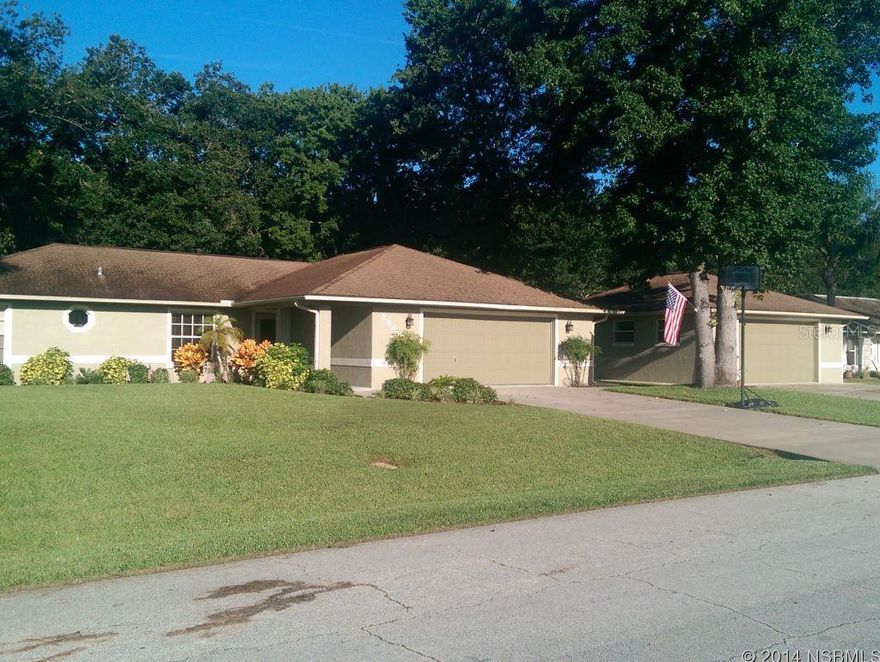 This beautifully maintained home has it all. Three bedrooms, three full bathrooms oversized attached two car garage, 875sqft detached garage/workshop. Home also features updated bathrooms, vaulted ceilings and an open floor plan for entertaining. Master suite features a walk in closet and beautiful laminate floors. The detached garage/workshop features a full bathroom, a 16' x 8' garage door, 220 volt electrical hookup and 9' 4" ceilings. Home has 30 year architectural shingles, a recently replaced HVAC system (2012), an irrigation system on reclaimed water and sits on a 120' x 125' corner lot. ;Water: City