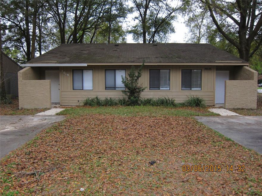 2BR/1BA Tower Oaks Duplex. Built in 1984 with 822 sq. ft, tile floors, covered back porch, fenced backyard, walk-in shower, washing machine and dryer connections Occupancy limited to two occupants.