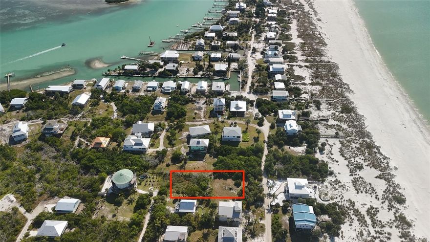 Well appointed lot-upon development your dream beach home will have amazing views! Enjoy a remote lifestyle with PRIVATE BEACH and direct access to the GULF OF MEXICO or the INTRACOASTAL Waterway. Located just N. of Boca Grande & the famous Tarpon fishing waters, Southwest Florida offers boating, fishing, kayaking, shelling, diving or just plain relaxing. This SPECIAL LOT is for those who enjoy the Gulf beach, fishing & their privacy, who look forward to relaxing and totally want to take advantage of what this Old Florida Island with no roads or commercial businesses.*** Little Gasparilla Island is a bridge-less barrier island and can only be accessed by boat.***