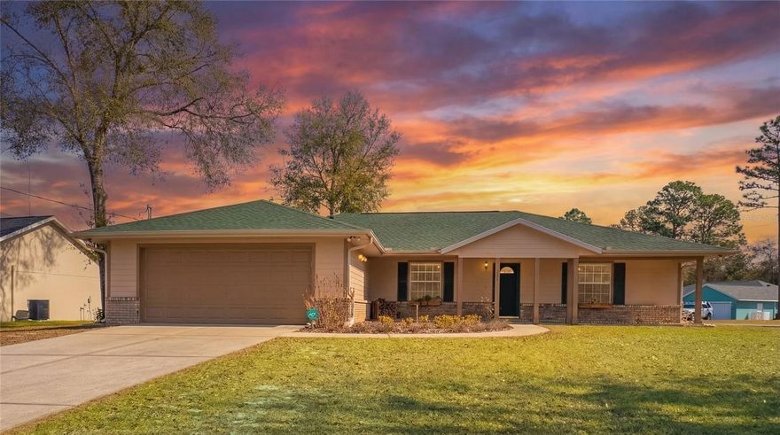 Welcome home to this spacious 1,923 sf beautifully maintained 3-bedroom, 2-bathroom residence located in the desirable Lakeview Woods gated lakefront community. Situated on a corner lot, this home offers a functional split floor plan with open living room and dining areas with cathedral ceilings, perfect for everyday living and entertaining. The kitchen is a standout featuring granite countertops and backsplash, stainless steel appliances, pantry, breakfast bar and ample workspace for the home chef. The spacious family room/great room centers around a cozy wood burning brick fireplace and opens seamlessly to a 20 x 13 screened in porch with vinyl windows - ideal for relaxing year-round. The kitchen/dining areas also open to the screened porch - great for cookouts and family fun. The primary suite boasts a tray ceiling, walk-in closet and a well-appointed en-suite, double vanity and a marble shower with two shower heads. Home includes a washer and dryer, central vacuum system, transferable Sentry termite system, sprinkler system, 2020 roof replacement, and a detached 10x12 storage building. Enjoy low maintenance living with the convenience of community water and sewer. Residents also have access to beautiful Lake Waldena. Enjoy this scenic lakefront park, playground and pavilion, complete with picnic tables, electric service, and plenty of space for outdoor fun. The lake allows fishing, swimming, and kayaking, making this a perfect home for those who love the outdoors. This property provides comfort, quality, and community -don't miss the opportunity to make it yours.