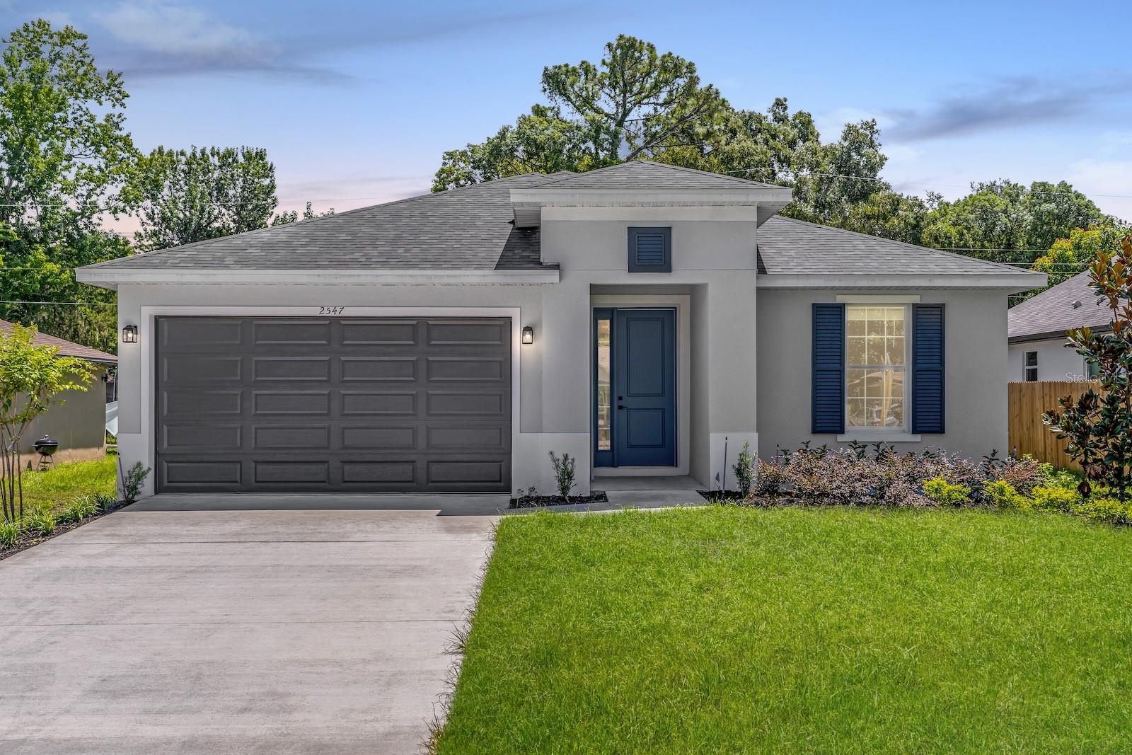 Brand New Construction in Sanford – Modern Comfort & Elevated Design!
Step into this stunning, newly built home located in the heart of Sanford, Florida, where thoughtful design meets high-end finishes throughout. From the moment you arrive, the 8’ front entry door and tall 8’ garage entrance set the tone for the spacious feel that continues throughout the home with soaring 9’4” ceilings and 8’ interior doors.
The open floor plan is ideal for both everyday living and entertaining. Enjoy stylish and durable Luxury Vinyl Plank flooring throughout the entire home, accented by 5¼ inch baseboards and abundant natural light. The living room features a convenient floor outlet, perfect for flexible furniture layouts.
The gourmet kitchen is a true centerpiece, boasting 42” upper cabinets, full stainless steel appliance package, a dedicated waste basket cabinet, and a microwave with exterior exhaust vent. The 8’ sliding glass door seamlessly connects indoor and outdoor living, opening to a fully vinyl fenced backyard—ideal for pets, play, and privacy.
Each bedroom is equipped with recessed can lighting, 2” vinyl blinds, and 8’ closet doors, combining comfort with clean design. The bathrooms are equally impressive, each featuring dual vanities for added convenience and a polished look.
Additional highlights include:
• Full irrigation system
• Complete stainless steel kitchen appliance suite
• Modern recessed lighting package
• Smartly designed storage spaces
• Open-concept layout for optimal flow
This home is the perfect blend of style, function, and new construction peace of mind. Schedule your private tour today and make this beautifully built Sanford home yours!