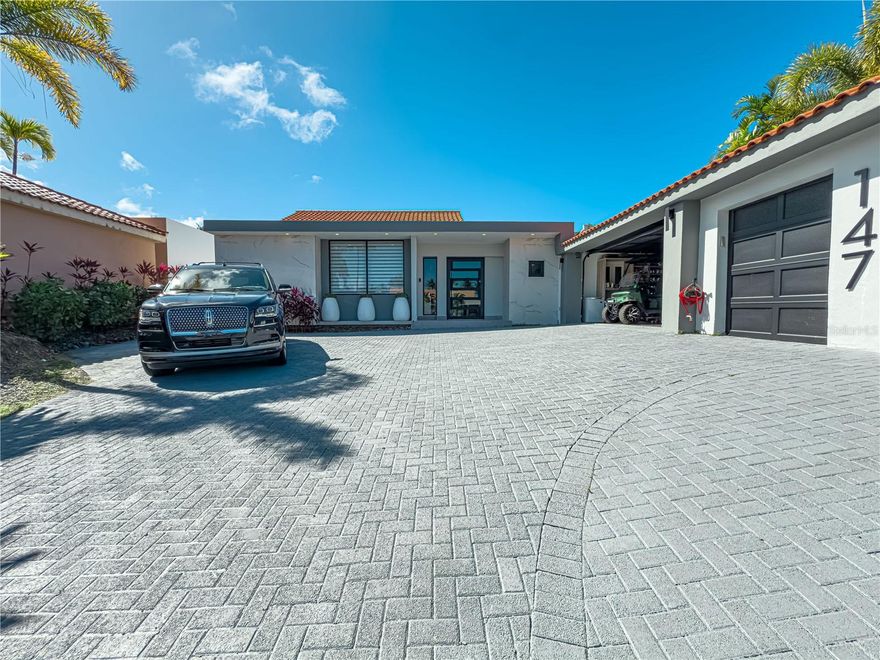 State of art home in Dorado beach East for sale! This impressive property features: 4 Bedrooms, 6 Bathrooms, custom kitchen with marble countertops, pantry, textured walls, skylight, master bedroom with astonishingly big walk-in closet and big and spacious bathroom which features an exterior shower and bathtub! The patio and pool area features a spacious equipped exterior kitchen with dinning rea, TV area and a private studio for visitors! This property also features Ful power Generator and Water Cistern. Contact Us to schedule a showing!..