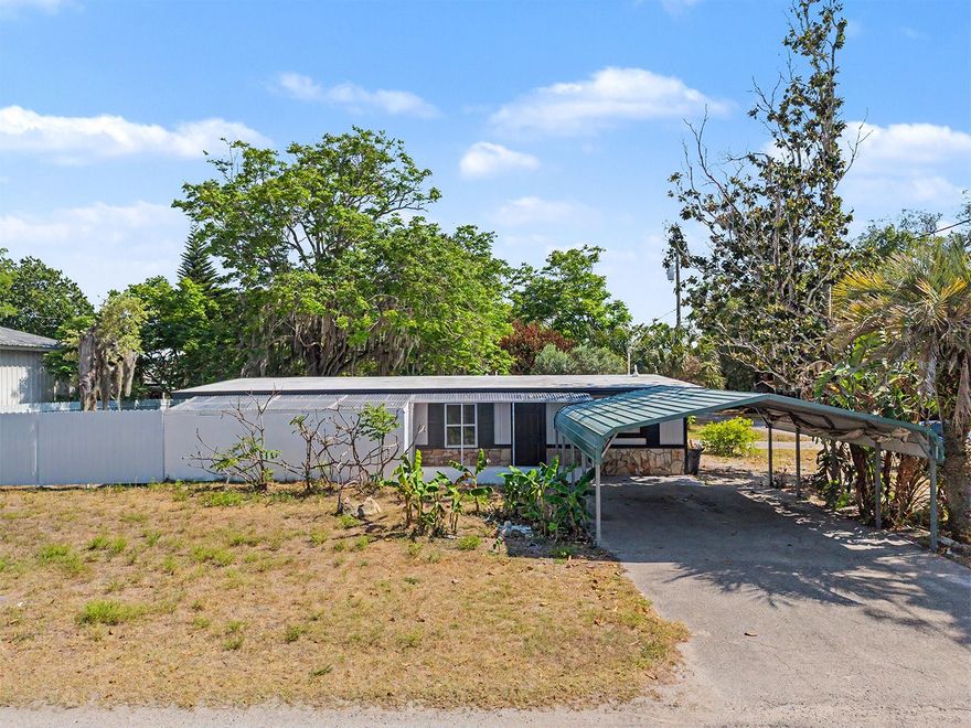Section 8 accepted!

Stunning fully remodeled 3-bedroom, 2-bath home offering 1,427 sq ft of modern living on a spacious 0.28-acre corner lot. This move-in ready property welcomes you with brand-new flooring, fresh interior paint, and an open, bright layout designed for comfortable living.

The beautifully updated kitchen features quartz countertops, new cabinetry, and stainless steel appliances including refrigerator, range, microwave, and dishwasher, all enhanced by abundant natural light from its exterior-facing windows.

The spacious living area flows seamlessly to a covered balcony through sliding glass doors, creating the perfect space for relaxing or entertaining. Privately tucked away, the primary bedroom offers direct access to a fully fenced backyard through its own sliding doors—ideal for outdoor enjoyment, pets, and added privacy.

Both bathrooms have been tastefully remodeled, with the primary bathroom featuring a modern tiled walk-in shower, while the hallway bath offers a tub/shower combo for added versatility.

Additional highlights include indoor laundry with washer and dryer hookups, updated lighting throughout, a covered carport, and ample outdoor space. Conveniently located near US-19, shopping, dining, schools, and just minutes from Hudson Beach. Water is included all other utilities are the tenant's responsibility.