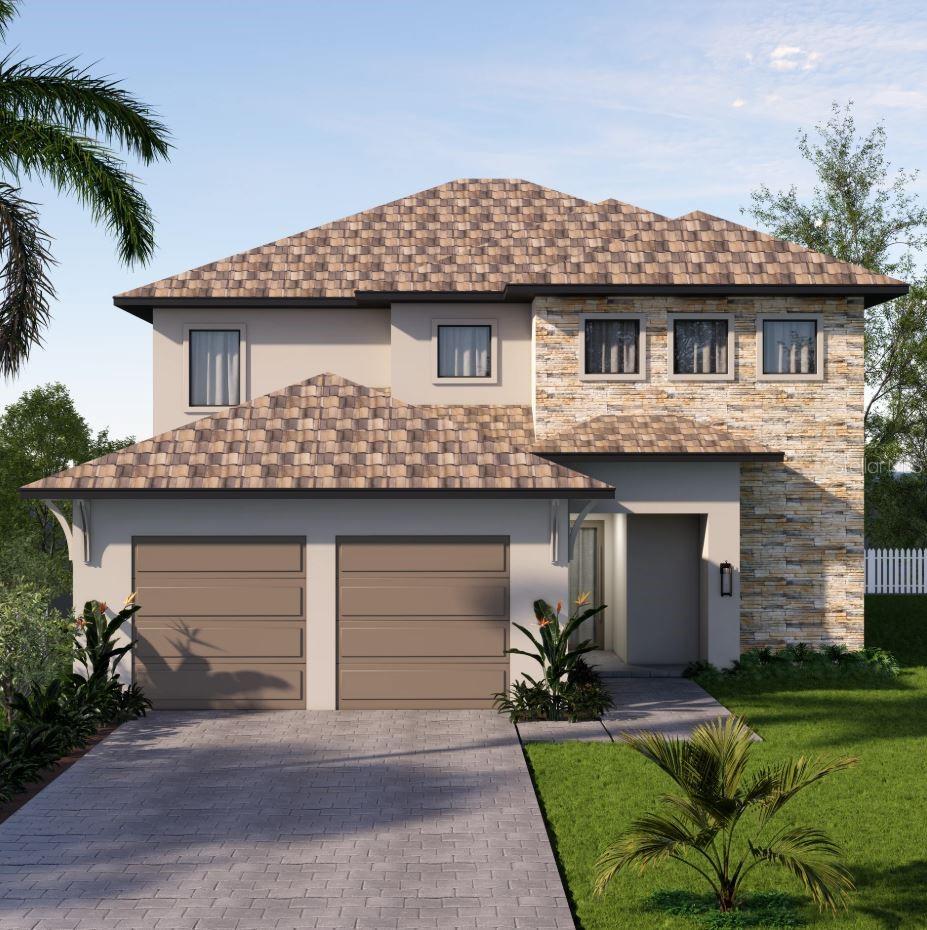 Under Construction. Experience the elegance of the soon-to-be-completed Messina, ideally situated near the clubhouse in the guard-gated community of Bella Collina. This exceptional home offers breathtaking views of the 15th green on the Nick Faldo-designed championship golf course.
The modern kitchen, featuring a spacious island, seamlessly connects to the open living and dining areas, creating an inviting space for gatherings. Expansive sliding glass doors lead to a private backyard retreat complete with a sparkling pool and a fully-equipped outdoor kitchen—perfect for entertaining.
The first-floor primary suite provides a serene escape, accompanied by a versatile office or flex space. Upstairs, three generously sized bedrooms each feature walk-in closets and en-suite bathrooms. A spacious game room, complete with ample storage, a wet bar, and sliding doors, opens onto a charming covered balcony—an ideal spot to unwind and enjoy the views.
As a resident of Bella Collina, you’ll have access to world-class amenities, including a resort-style pool complex, luxurious spa, fitness center with complimentary classes, tennis and pickleball courts, and year-round social and culinary events. Dine with friends at the club’s elegant restaurant terraces or enjoy a round of golf on one of Florida’s most scenic courses.
Don’t miss this opportunity to own a stunning custom home in one of Central Florida’s most exclusive communities. Call today for a private tour! Deferral of the $40,000 Sports Membership Deposit is included by the Developer.