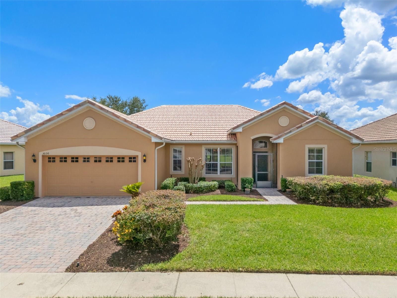 Welcome to this beautiful 3-bedroom, 2-bathroom home located in a desirable gated community. Designed with an open floorplan and abundant natural light, this home offers both comfort and functionality. The spacious primary suite features a luxurious bathroom with a large soaking tub and dual sinks. Enjoy outdoor living in the screened-in lanai, overlooking a fenced backyard with serene pond views—perfect for relaxation or entertaining.