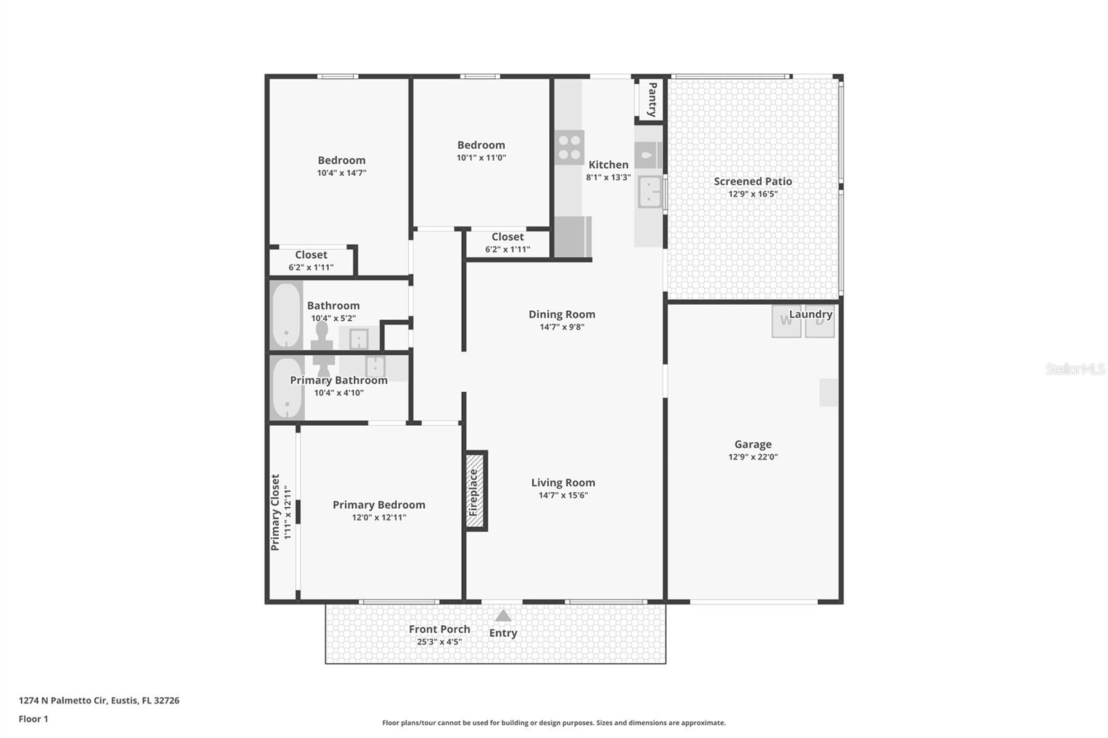 1274 N PALMETTO CIRCLE