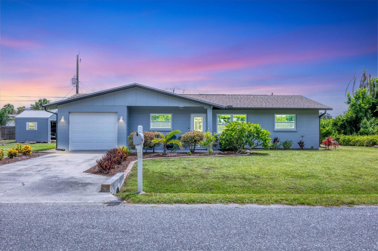 Elegant coastal living on a rare 120x100 triple lot, offering expansive outdoor space and a peaceful lifestyle rooted in classic Florida charm.
Welcome to this beautifully updated, spacious South Venice home. Sunlight fills the interior, highlighting its open layout and timeless design. Cool terrazzo floors run throughout, offering lasting comfort and easy maintenance. The split-bedroom layout ensures privacy, with both the primary suite and dining area opening onto a large, screened lanai through sliding glass doors, and indoor-outdoor living continues with an adjoining patio -- perfect for enjoying the Florida breeze year-round.
This well-maintained home boasts over $107,000 in recent upgrades: New roof, AC & ductwork, flooring, hurricane windows, septic system, renovated kitchen and baths, all appliances, reverse osmosis system, all doors, gutters, blinds, roller shades in lanai, shed, etc.
Unbeatable Location & Community Perks: Minutes from Shamrock Park with tennis, playgrounds, walking trails, and Legacy Trail access; Voluntary HOA provides ferry to private South Venice Beach and boat ramp access to the Intracoastal for a small annual fee; Close to Historic Downtown Venice, dining, shops, medical, library, Performing Arts Center, and more.
Schedule your showing today to see this move-in-ready South Venice gem with unmatched value and space!