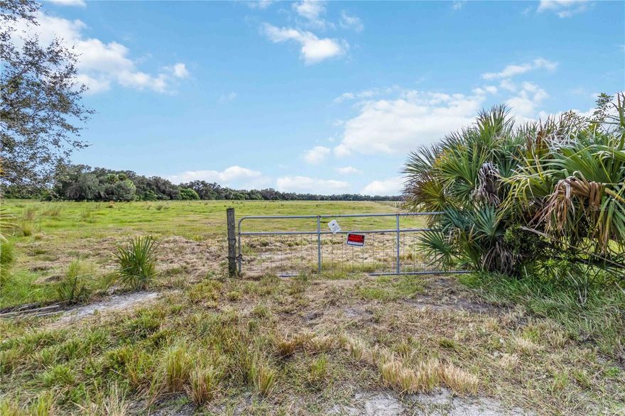This remarkable 207-acre property offers endless possibilities—just minutes from everything Southwest Florida has to offer. Conveniently located less than 30 minutes from both Punta Gorda and Arcadia, you’ll have easy access to top-rated medical facilities, shopping, dining, and more.

Currently used for cattle grazing, the land features a mix of open pasture and picturesque oak hammocks. Several ponds and marsh areas provide year-round water and forage for livestock and attract an abundance of wildlife. The property is fully fenced and cross-fenced, includes one well, and has power available at the road.

Whether you’re dreaming of living the Florida cattleman lifestyle, creating your own hunting or recreational retreat, or investing in one of Florida’s hidden gems—this A-10 zoned land is ready to make your vision a reality.

Don’t miss the chance to own this stunning piece of Florida—call today for more details!