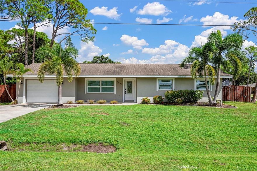 BEAUTIFULLY UNDATED 3 BEDROOM 2 BATHROOM SINGLEFAMILY HOME LOCATED IN THE HIGHLY SOUGHT AFTER SARASOTA SPRINGS COMMUNITY!! This home has been completely remodeled and has everything you are looking for. When you walk in you will love how the open floor plan and large windows give this home a light, bright and clean feeling. The kitchen is completely updated and is a chefs dream with tons of cabinet and granite counter top space, updated high-end appliances and looks over the living and dining rooms. Right off of the kitchen you will find your laundry room along with your guest bathroom that comes with a walk-in shower. The updated sliding glass doors that are located in the dining space and let in all the natural light lead out to your over size fully fenced in back yard. It is the perfect place for your children and furry friends to hang out and play. The Primary Suite features plenty of space for a king size bed, large walk-in closet. The primary bathroom is completely updated with granite counter tops, double vanity sinks and white cabinets along with a tub/shower combo. The 2 other bedrooms offer plenty of space and nice size closets. All of this is located in the heart of Sarasota. Minutes from the award winning beaches, shopping, restaurants and so much more. Call for your private showing today! This one will not last long!