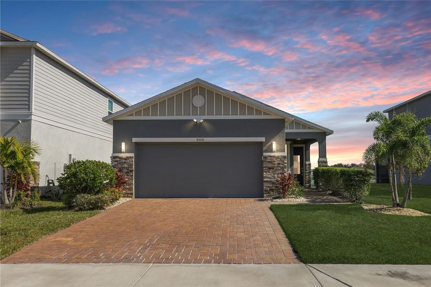 This 2021-built masterpiece invites you into a world of modern elegance and comfort. Nestled in the highly sought-after North River Ranch community, this 4-bedroom haven is designed to elevate your lifestyle.

Step inside and be greeted by the spartan laminate flooring that graces the main living area, creating a seamless flow and providing both style and practicality. The heart of the home boasts a chef's delight with stainless appliances, granite counters, a dazzling tile backsplash, and a kitchen island with seating (Breakfast Bar) – perfect for entertaining or cozy meals.

The open floor plan effortlessly connects each living space, creating an inviting atmosphere for both daily living and special gatherings. A separate laundry room adds convenience, equipped with a washer and dryer for modern functionality.

Your sanctuary awaits in the super-size walk-in master bedroom closet, providing ample storage space for your wardrobe. Every detail has been considered to make this home not just a dwelling but a haven.

The North River Ranch community offers more than just a home; it's a lifestyle. With a new elementary school (2019), an upcoming middle school, and the impressive New Parrish Community High School, your family's educational needs are well taken care of. The State College of Florida is also on the horizon, ensuring a bright future for all.

But that's not all – enjoy a plethora of amenities right at your fingertips. Swim, workout, run, walk, bike, or simply relax in the abundance of open spaces. The state-of-the-art wellness center ensures you can stay fit and healthy without leaving the comfort of your community.

Convenience meets luxury as you find yourself just a short distance from St Pete, Tampa, Bradenton, Sarasota, local beaches, Ellenton Outlets, and the newest shopping areas. Commuting is a breeze with the I-75 entrance just minutes away.

Your dream lifestyle is calling – seize the opportunity to make this exquisite residence your own. Schedule a viewing today and step into the future of upscale living!