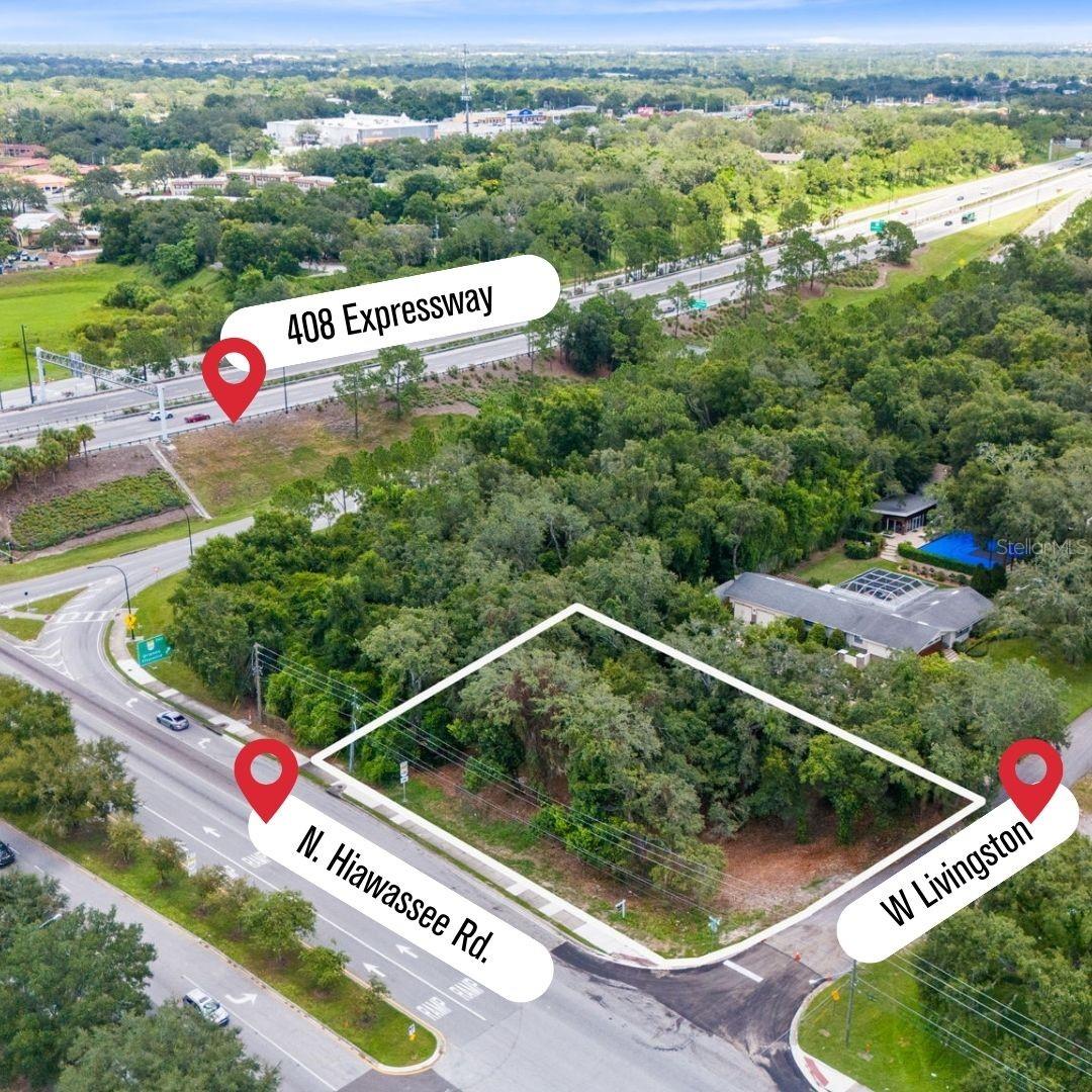 Prime Residential Corner Lot in Downtown Orlando – Over 1/3 Acre! Seize this rare opportunity to own a spacious corner lot in the heart of downtown Orlando! Located at N. Hiawassee Rd. and Livingston St., this residential lot offers the perfect blend of convenience and accessibility. Location Highlights: Less than a block from the 408 Expressway ramp, providing quick access to major highways. Near Colonial Drive (SR 50), SR 526, and North Kirkman Road, ensuring easy commuting. Short commute to shopping, dining, and entertainment hubs in downtown Orlando. Minutes from Camping World Stadium, the Kia Center (previously Amway), and Orlando’s vibrant nightlife. Community & Parks: Nearby Barnett Park offers trails, sports fields, a playground, and a recreation center. Short commute to Bill Frederick Park at Turkey Lake, a 183-acre green space ideal for fishing, picnicking, and outdoor activities. Short drive to Lake Eola Park, known for its scenic walking paths, swan boats, and community events. This centrally located lot is perfect for building your dream home or an investment property in one of Orlando’s most convenient and growing areas. Don’t miss out on this prime real estate opportunity! ***Buyer(s) to perform their own due diligence***