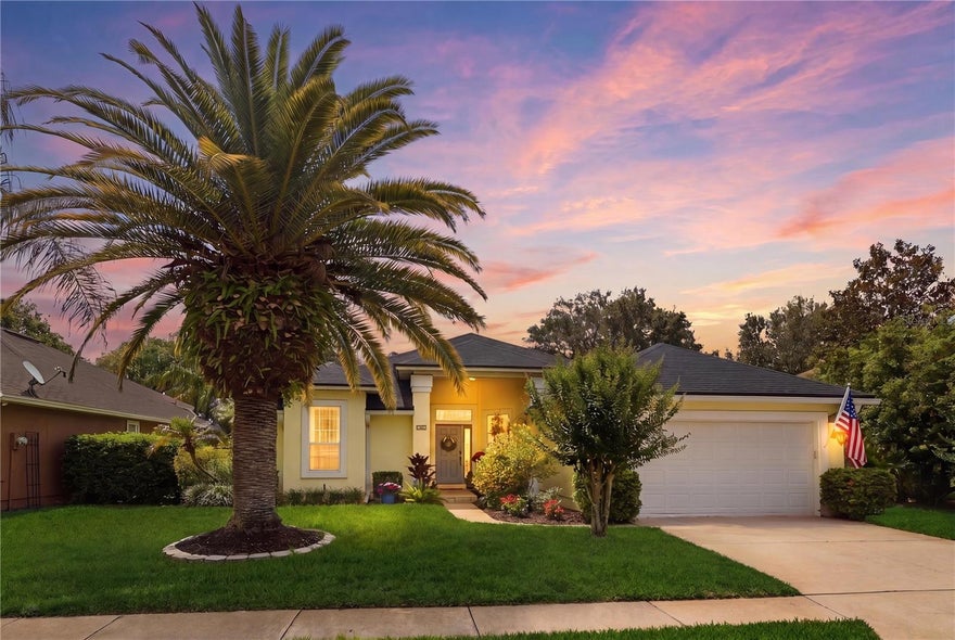 Welcome to 757 Blackmoor Gate Lane, a move-in ready, beautifully maintained golf course home in the sought-after Royal St. Augustine community. This single-family residence features thoughtful, modern updates throughout, including brand-new luxury vinyl plank (LVP) flooring, fresh interior paint, updated light fixtures, and new plumbing fixtures in every bathroom.

Designed for true Florida outdoor living, the backyard showcases a heated and cooled saltwater pool with 6 jets, multicolored LED lighting, and remote-controlled features. The pool area is enclosed within a screened paver lanai and patio (2024), creating a private retreat with golf course views and lush landscaping, including queen and pineapple palms.

Inside, the spacious primary suite offers tray ceilings, crown molding, and a large bay window. Plantation shutters throughout add timeless style, while a new electric fireplace brings warmth and character to the main living area. Major improvements include a new roof (2021), HVAC (2025), updated irrigation system with a dedicated well and new pump (2024), new gutters (2024), and a new garage door motor.

Royal St. Augustine residents enjoy a public golf course, pickleball courts, a basketball court, and an active community atmosphere, including food trucks on Tuesdays and Thursdays plus bingo and trivia nights at The Tavern & Fresh Grill. Zoned for top-rated St. Johns County schools, this neighborhood offers a low $75/month HOA with no CDD fees. Located in Flood Zone X, flood insurance is not required.

Furniture is negotiable, and the home conveys with the washer and dryer, plus the garage refrigerator and Ring Camera System.